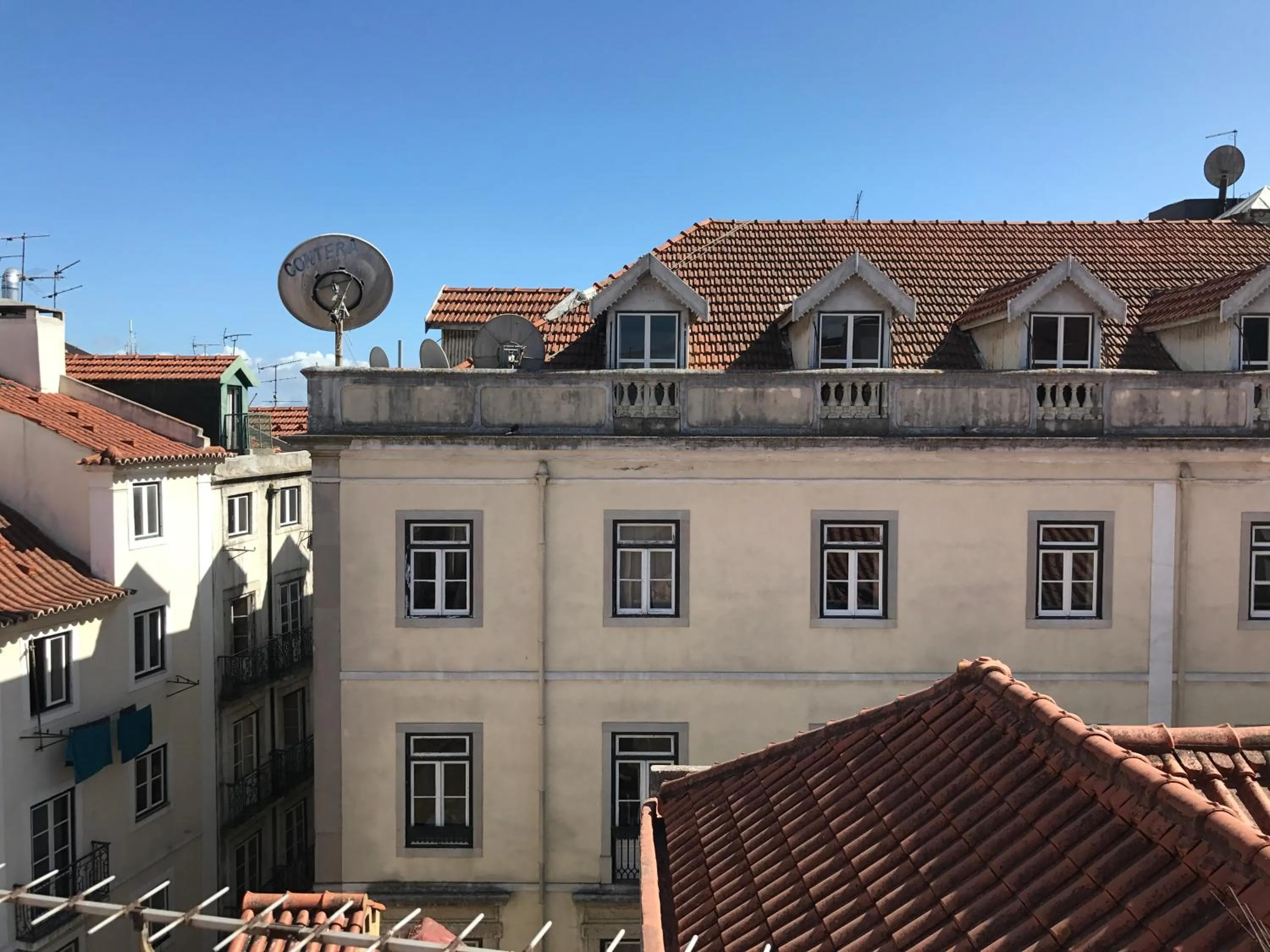 City view in Apartments Center Bairro Alto