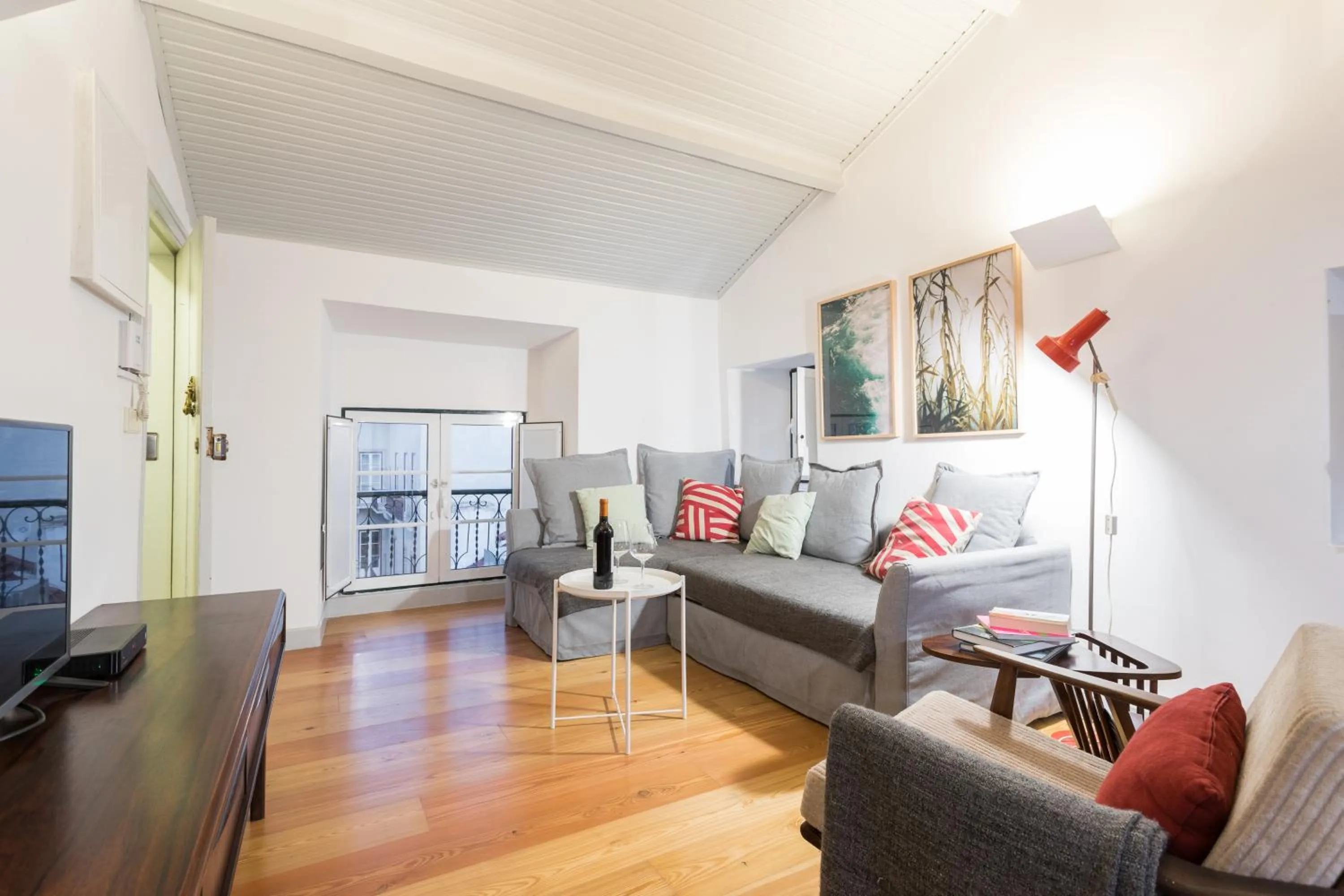 Living room in Apartments Center Bairro Alto