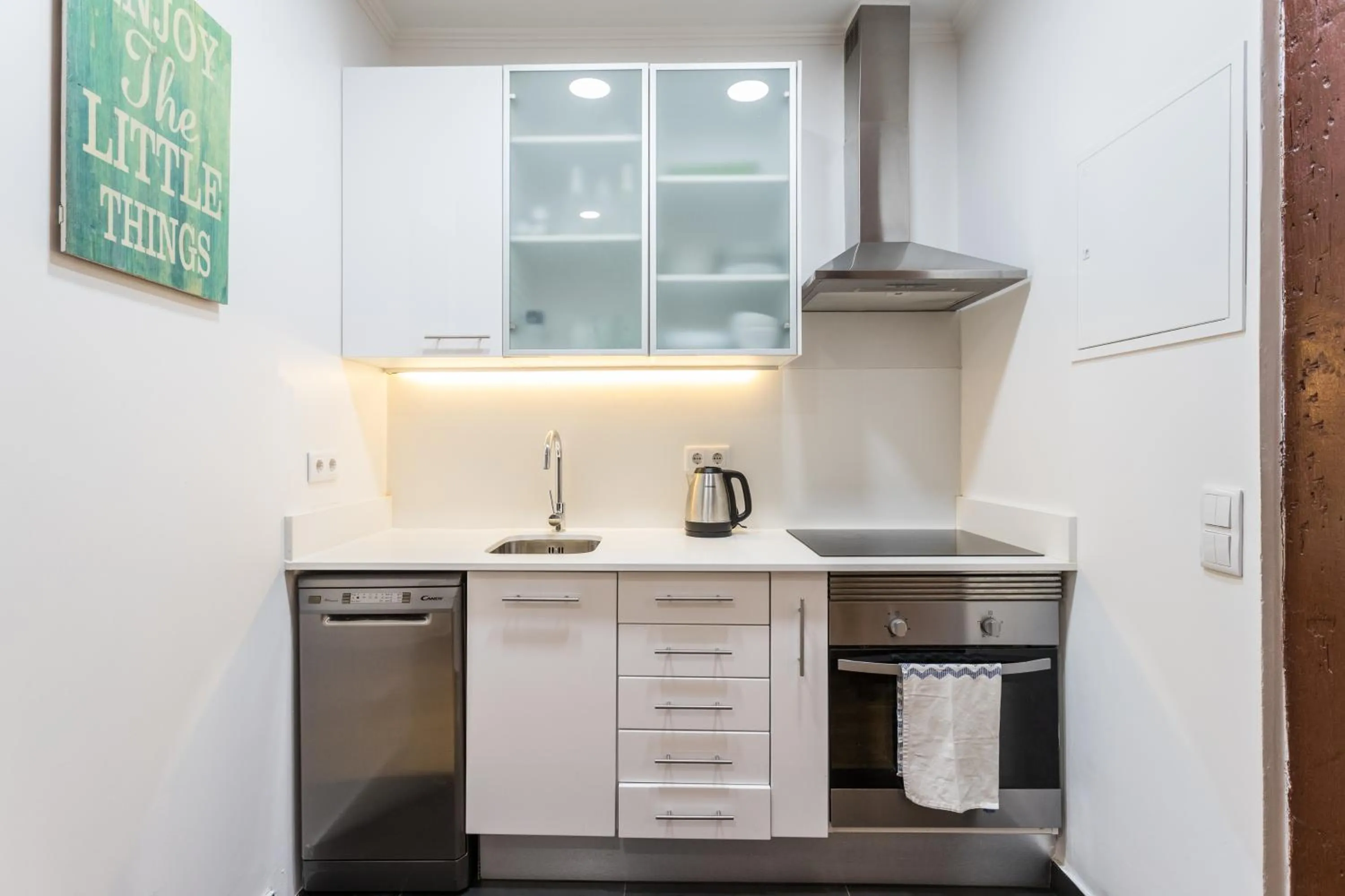 Kitchen or kitchenette in Apartments Center Bairro Alto