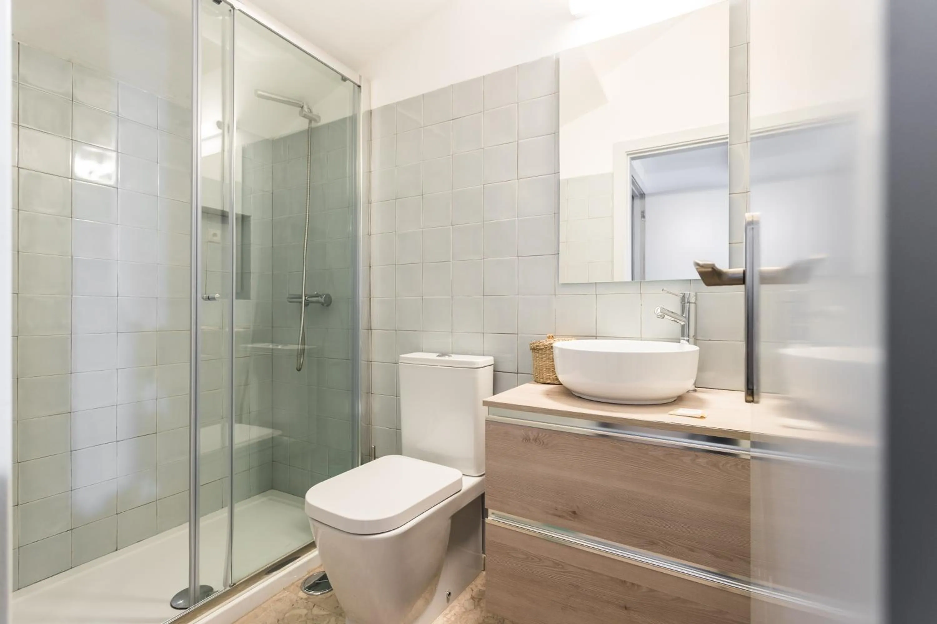 Bathroom in Apartments Center Bairro Alto