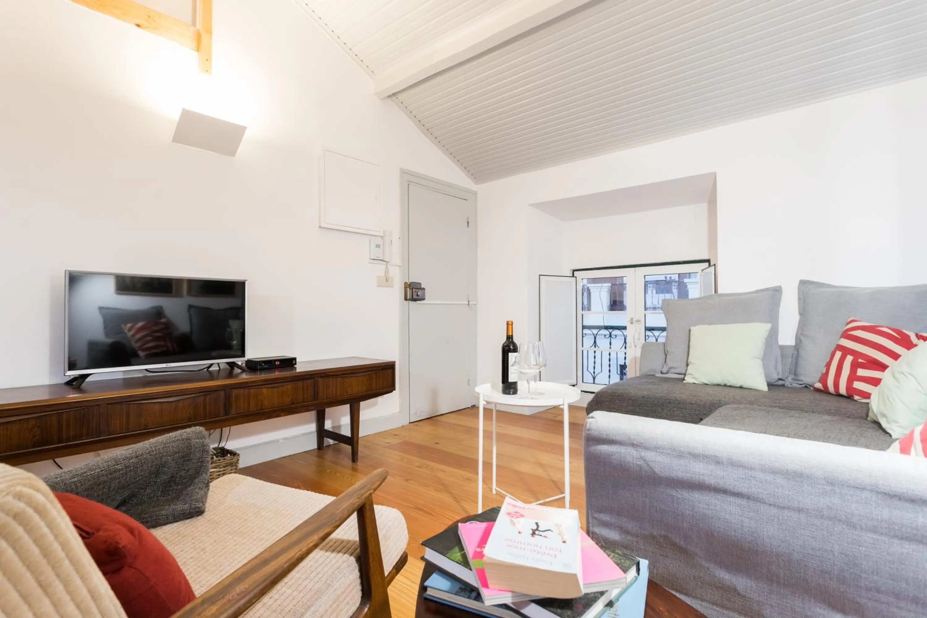 Living room in Apartments Center Bairro Alto