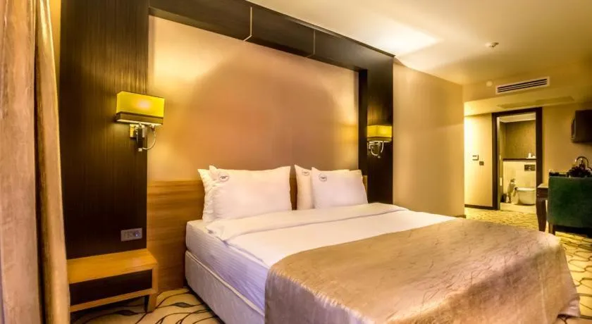 Bed in Lozengrad Hotel