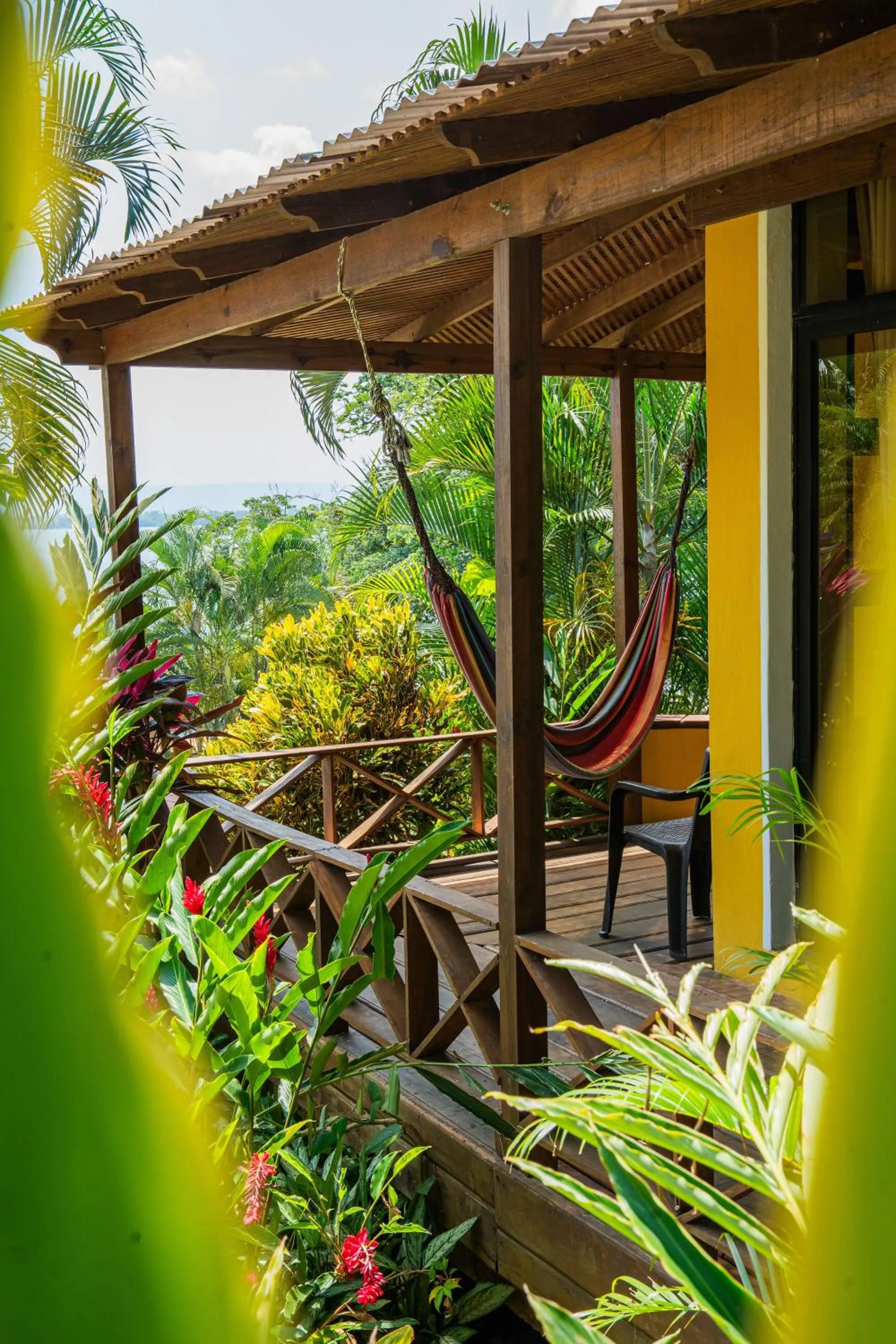 Garden view in Banana Palms Hotel