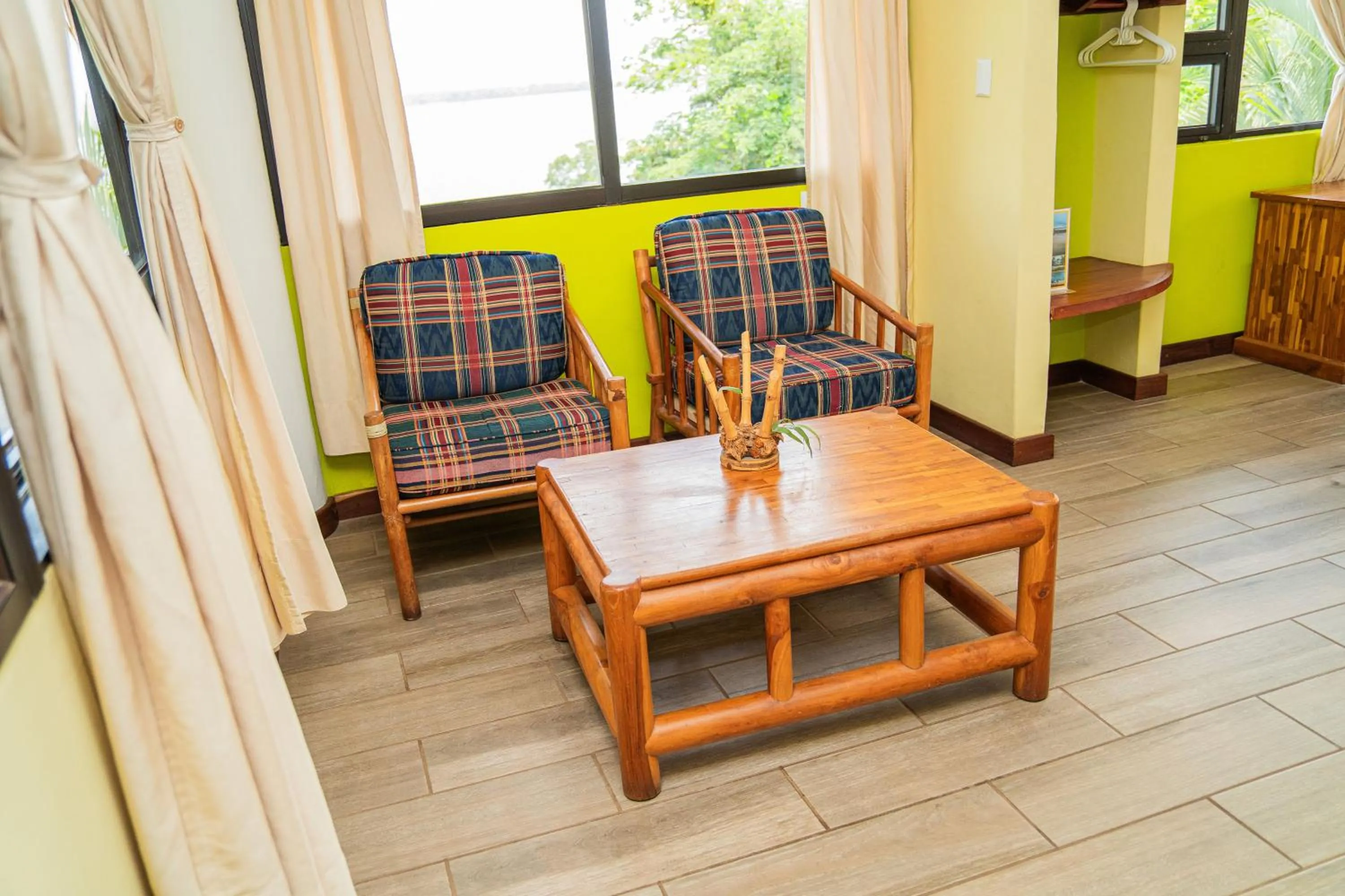 Seating area in Banana Palms Hotel