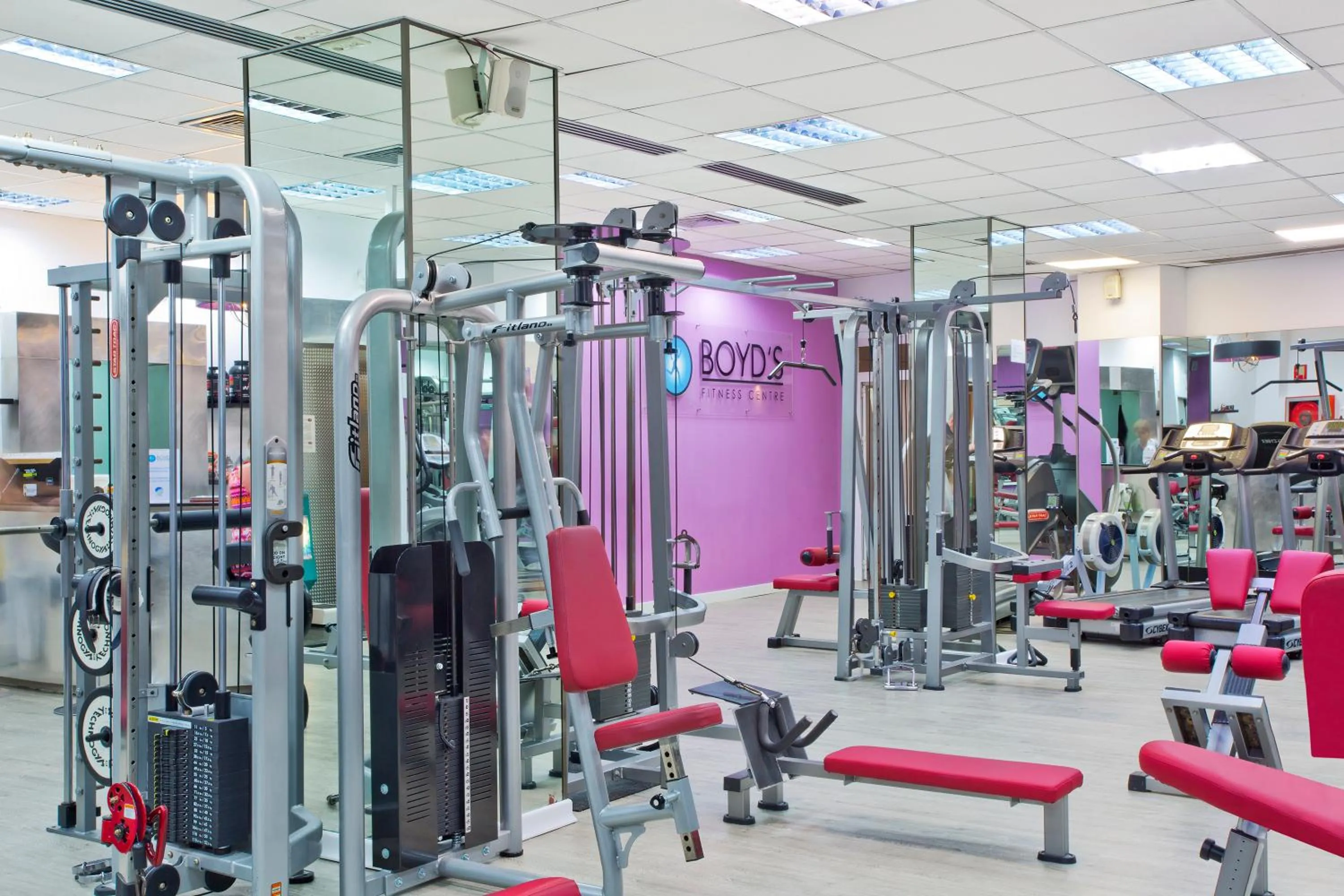 Fitness centre/facilities in Sunset Beach Club Hotel Apartments