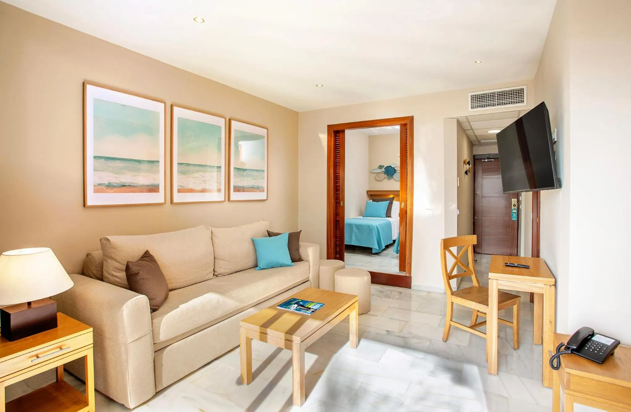 Living room in Sunset Beach Club Hotel Apartments