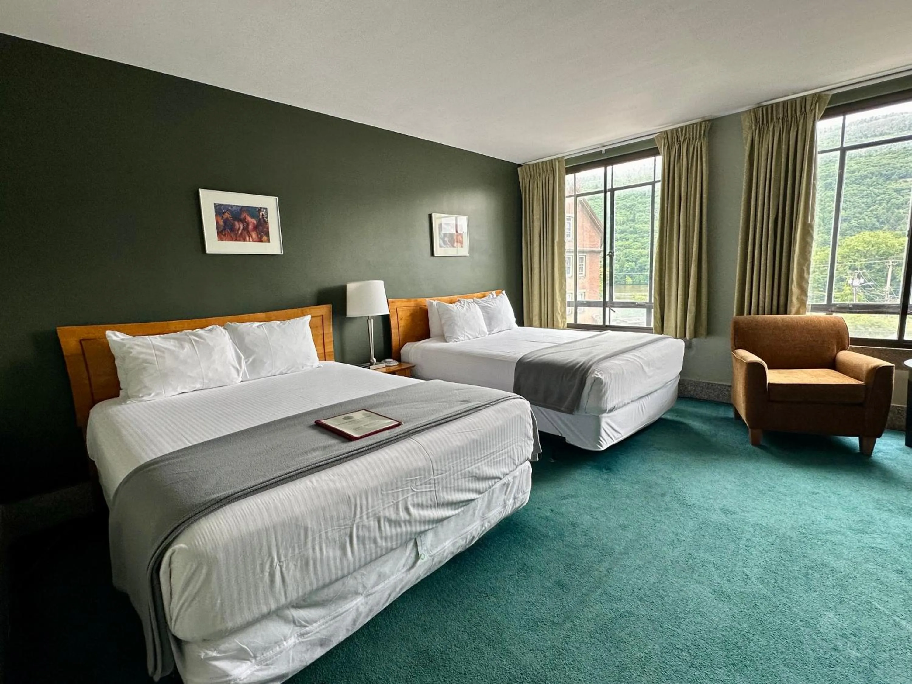 Bedroom, Bed in Latchis Hotel