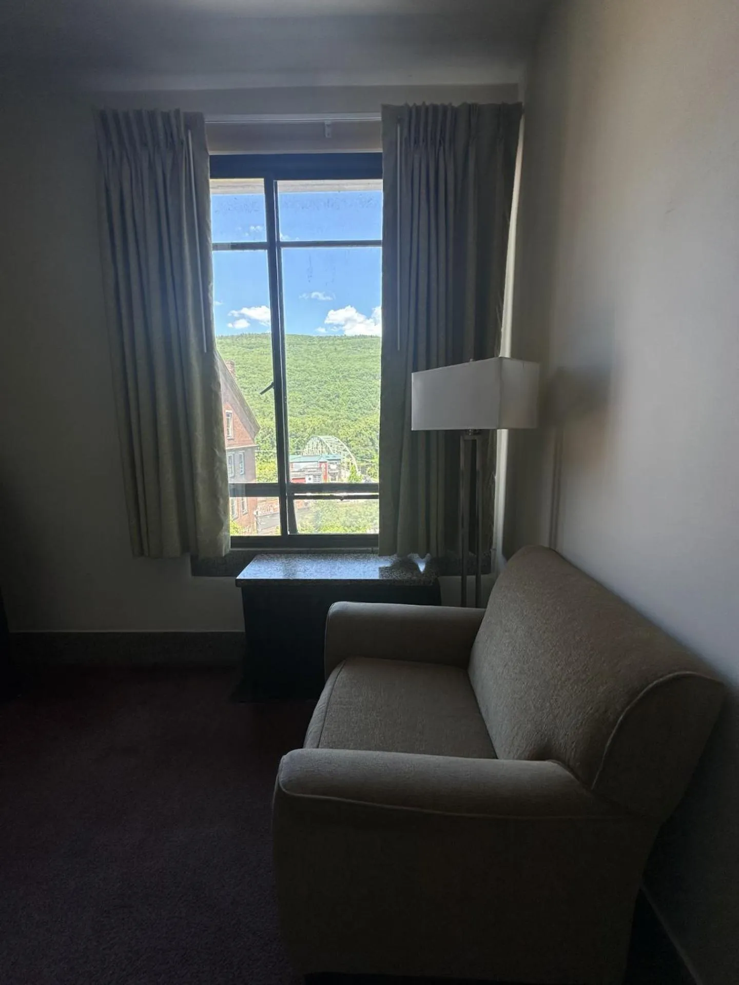 Natural landscape in Latchis Hotel