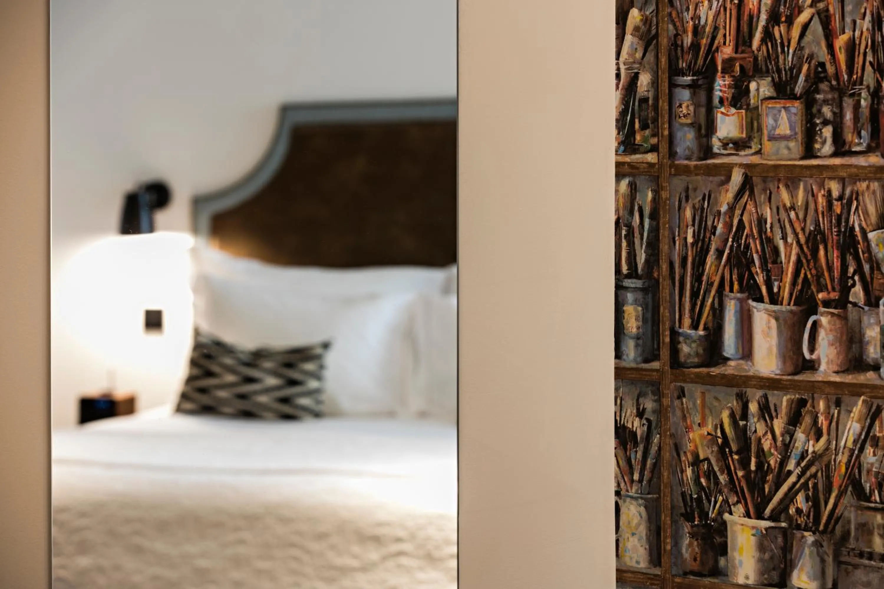 Decorative detail, Bed in AlmaLusa Baixa/Chiado