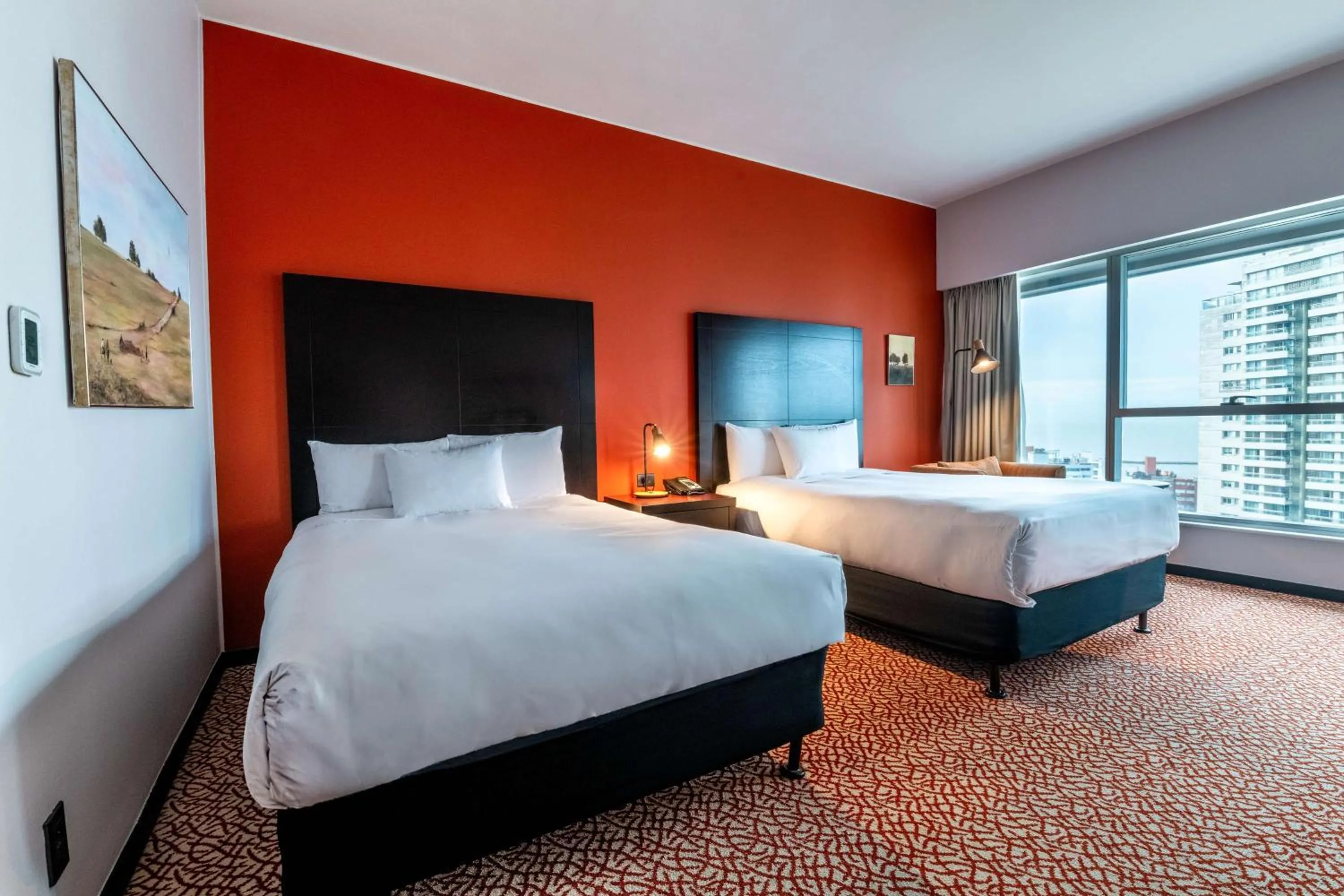 Bed in Hilton Garden Inn Montevideo