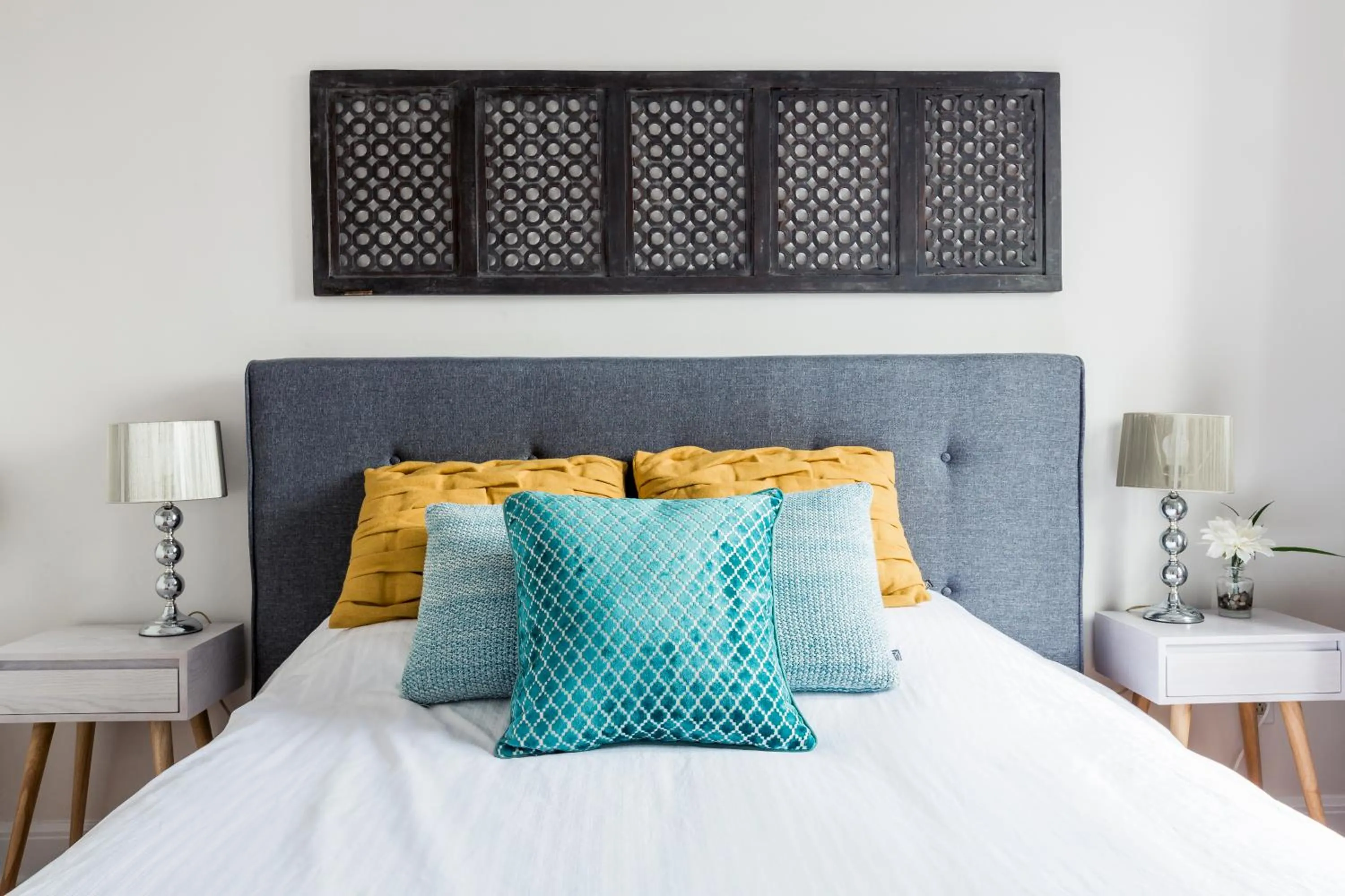 Bed in MTLVacationrentals-The MTLVR Kisses