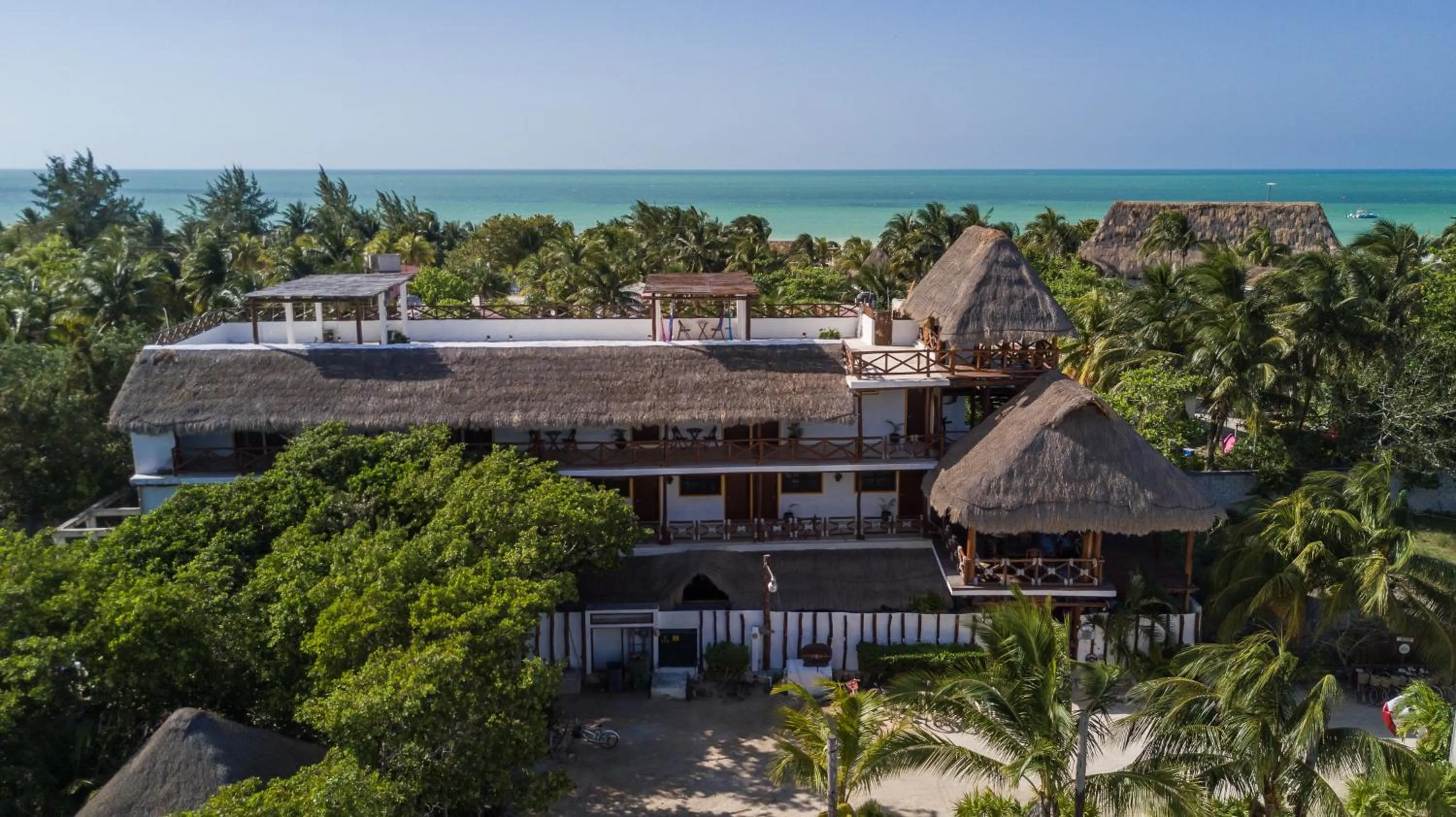 Bird's eye view in Villas Margaritas Holbox
