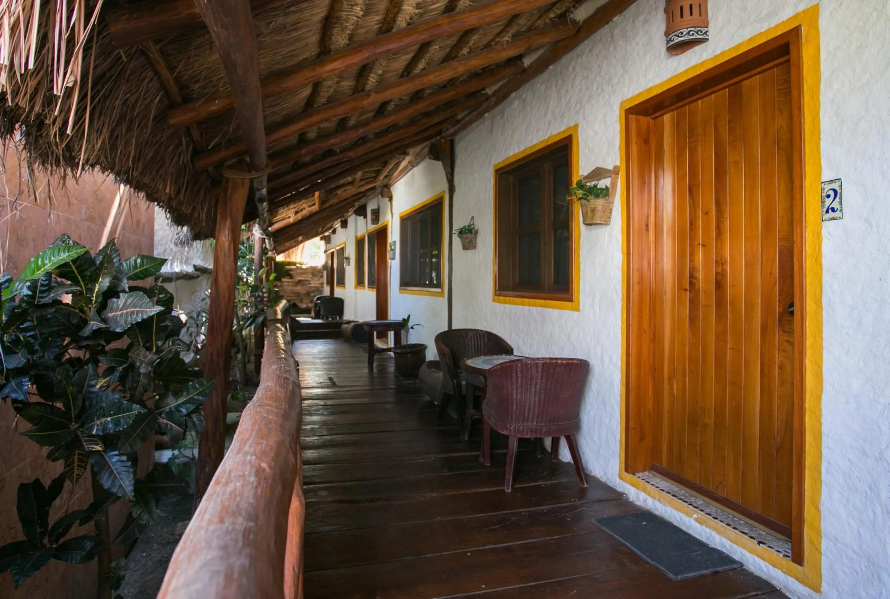 Patio in Villas Margaritas Holbox