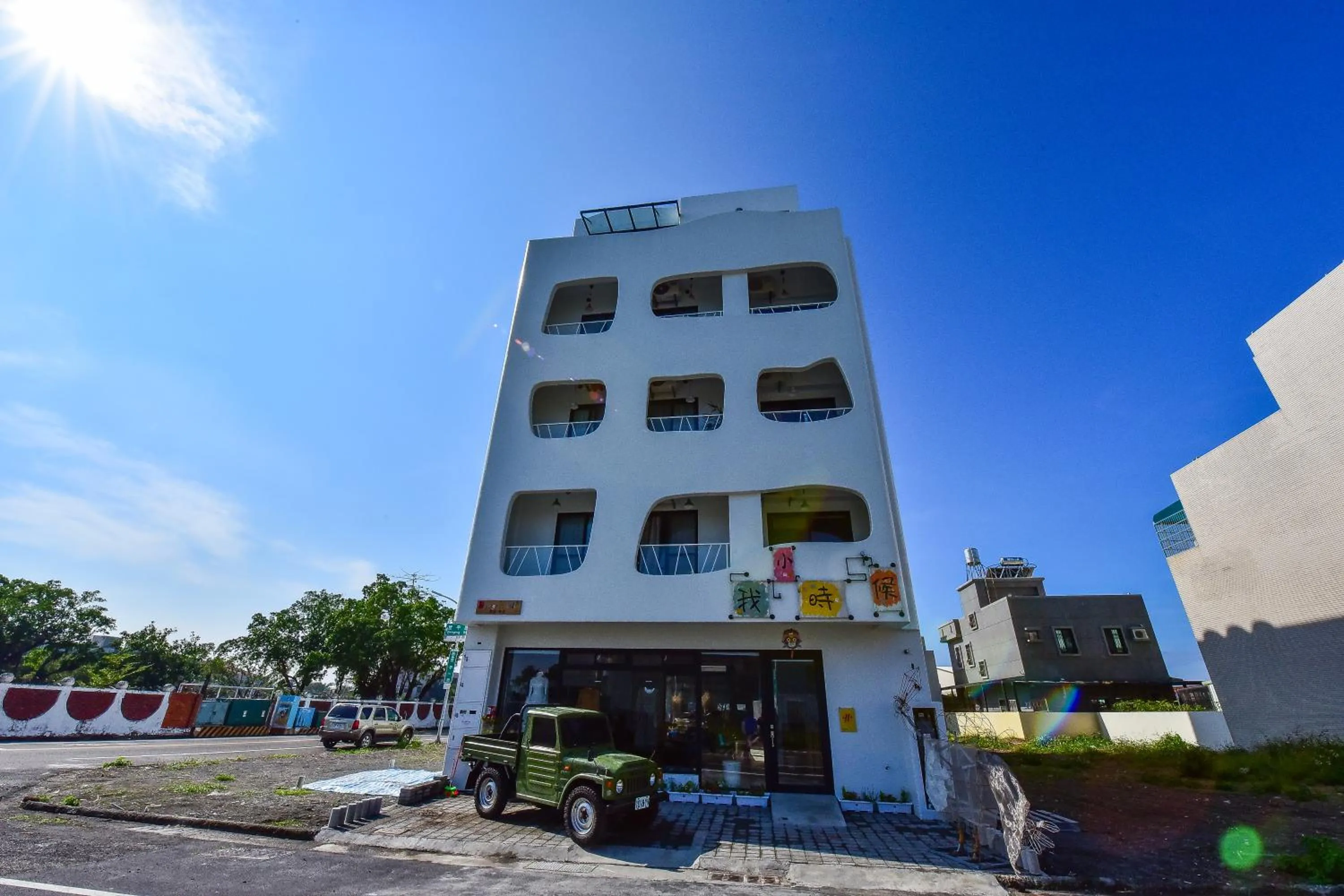 Property building in Anping Wikid Design Hotel