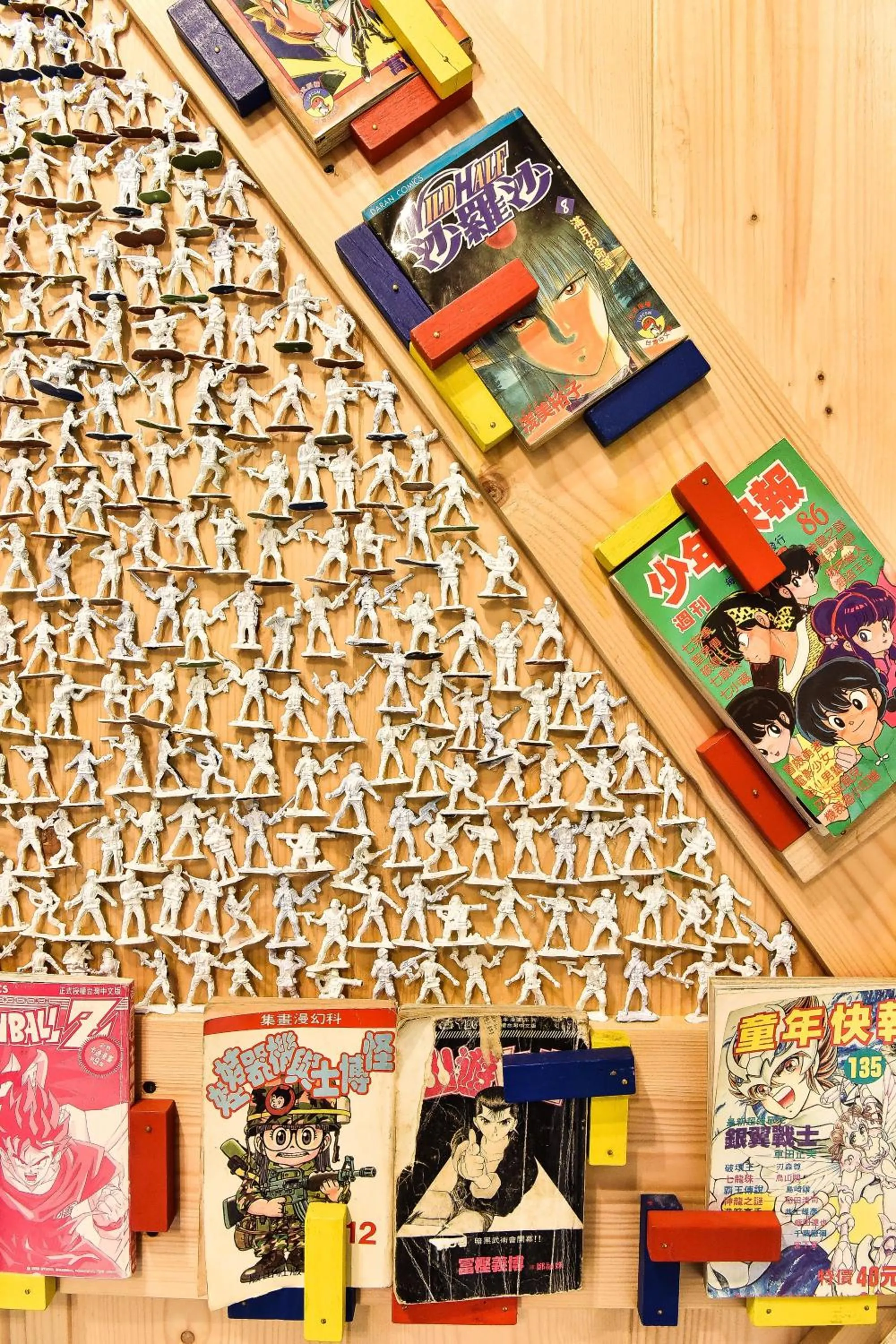 Decorative detail in Anping Wikid Design Hotel