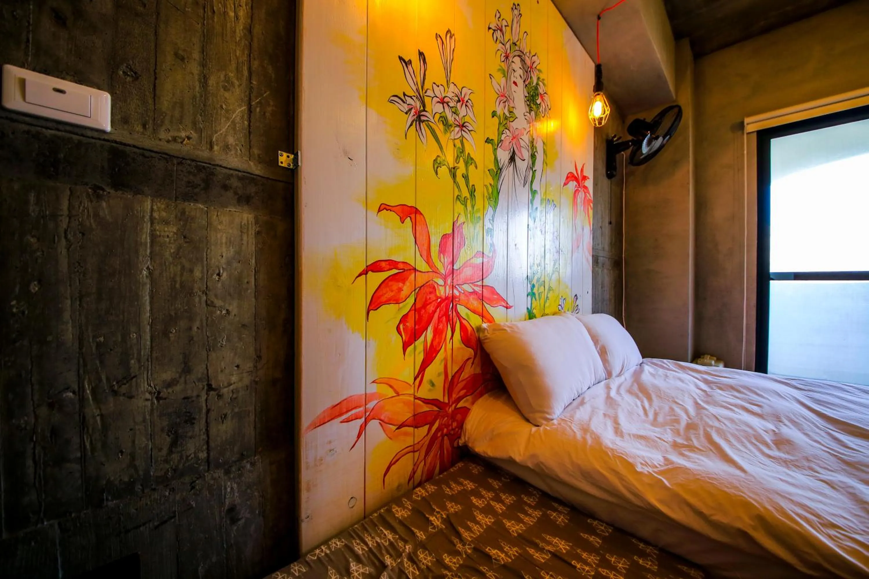 Bed in Anping Wikid Design Hotel