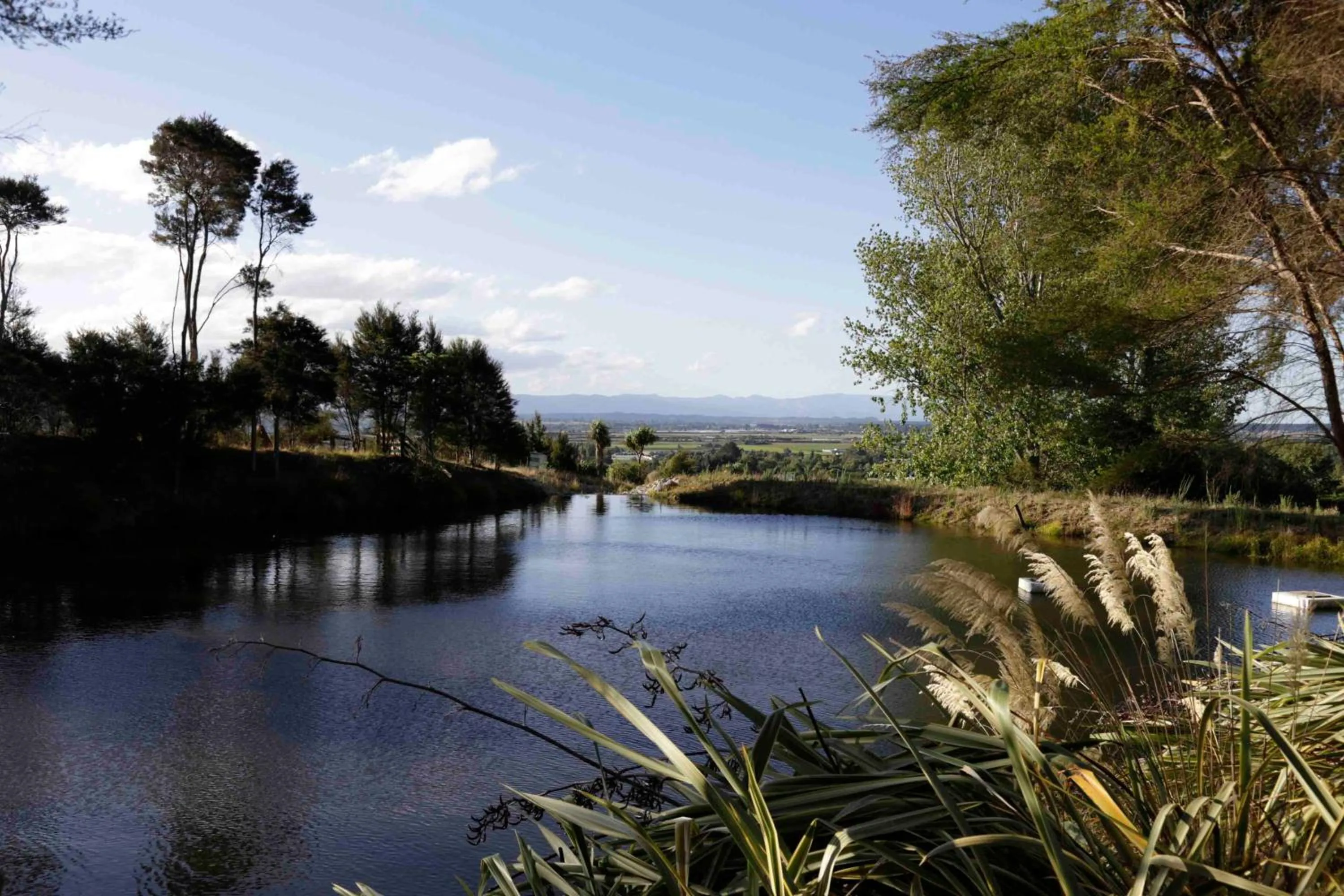 Natural landscape in The Pear Orchard Lodge