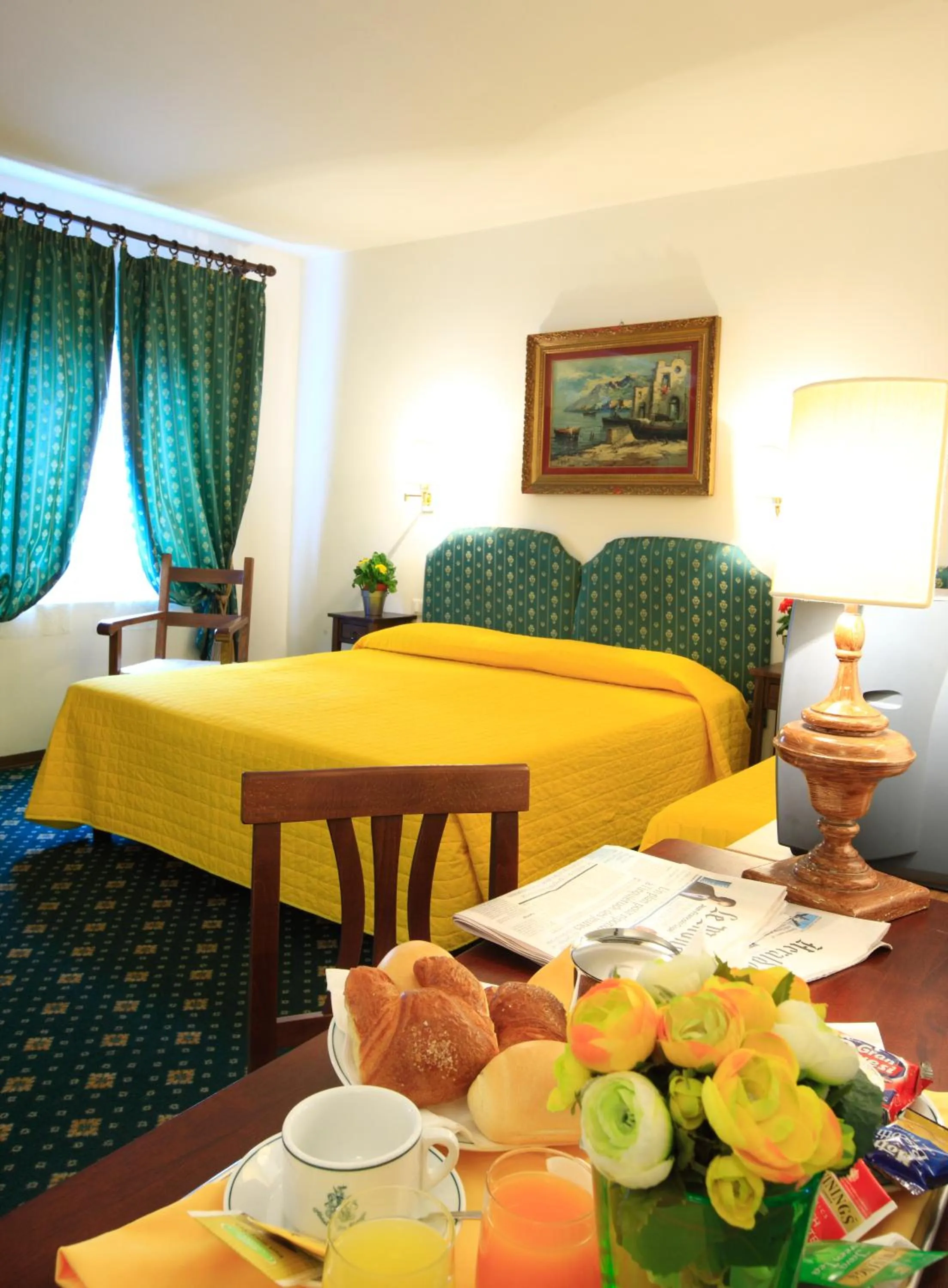 Bed in Hotel S.Giorgio & Olimpic