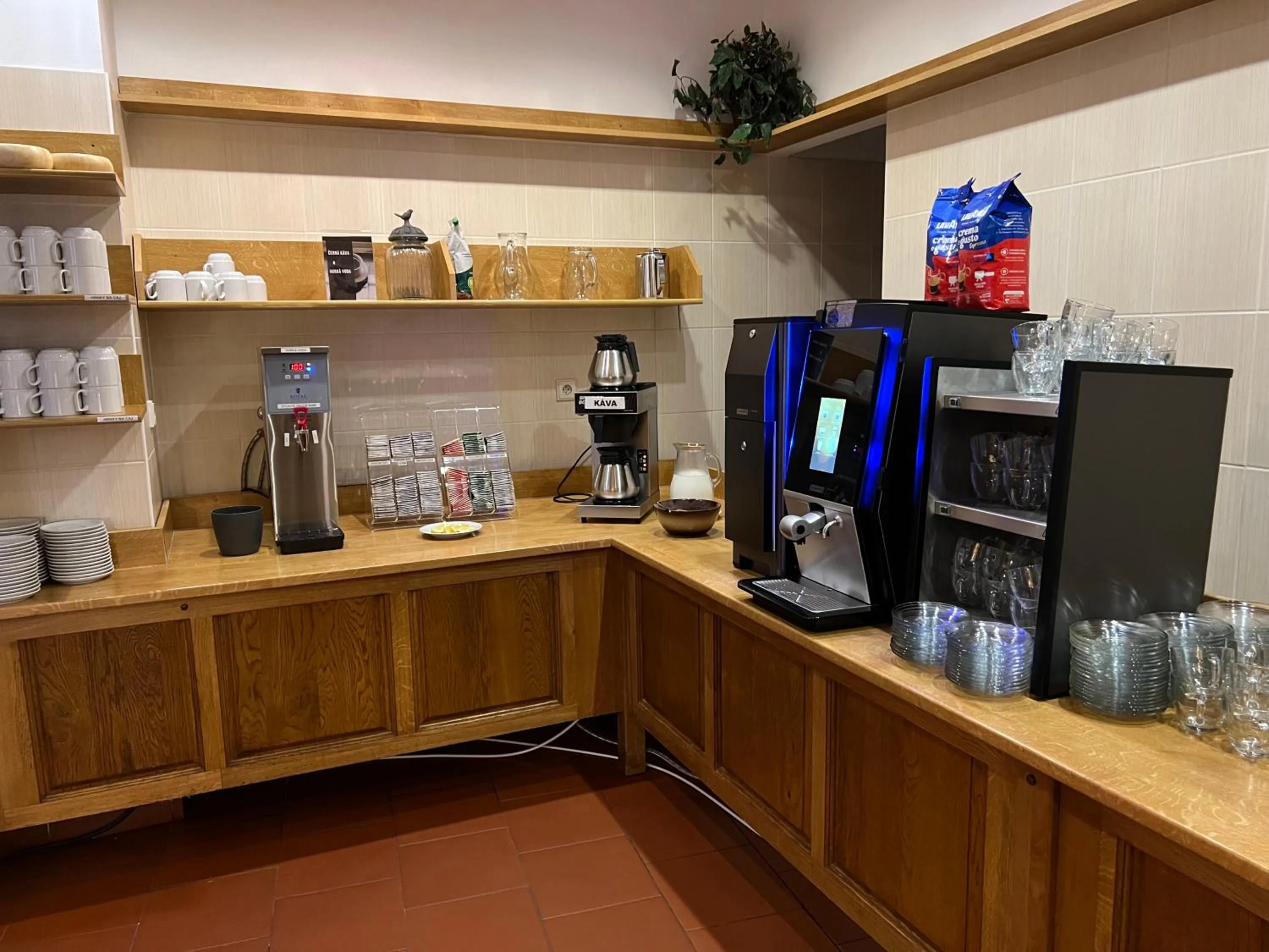 Buffet breakfast in Hotel Praha