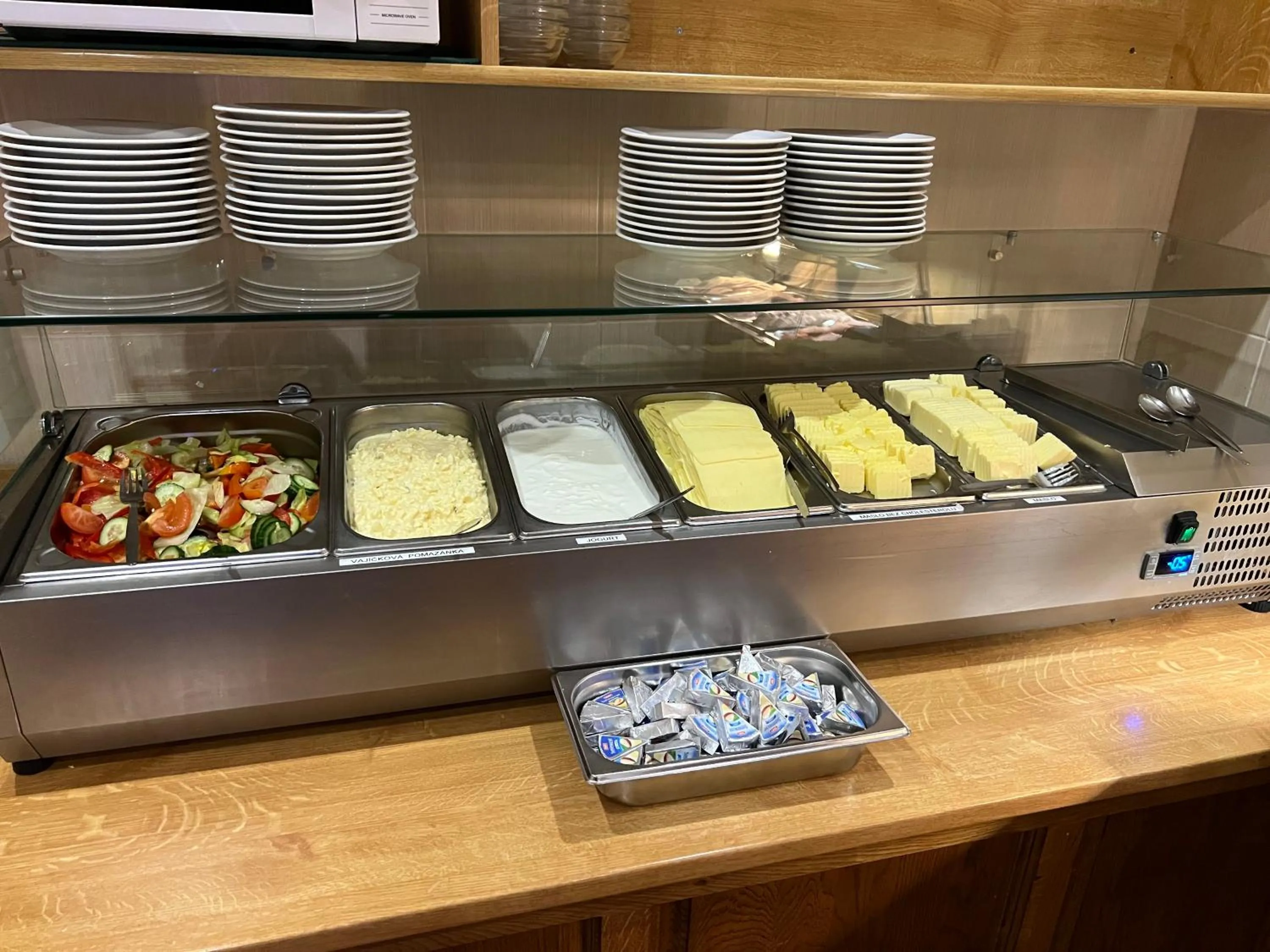 Buffet breakfast in Hotel Praha