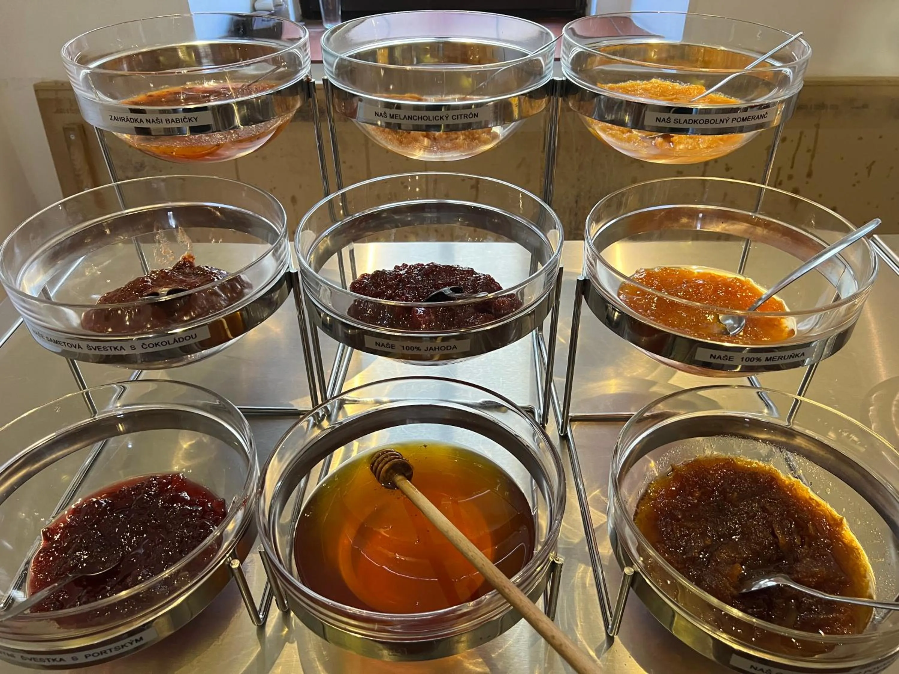 Buffet breakfast in Hotel Praha