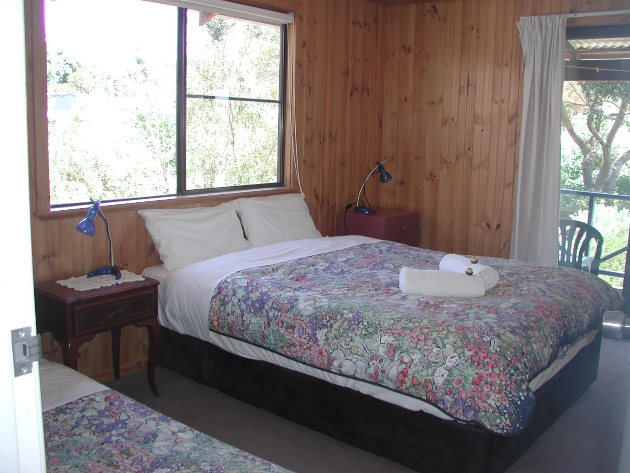 Bed in Rainbow House