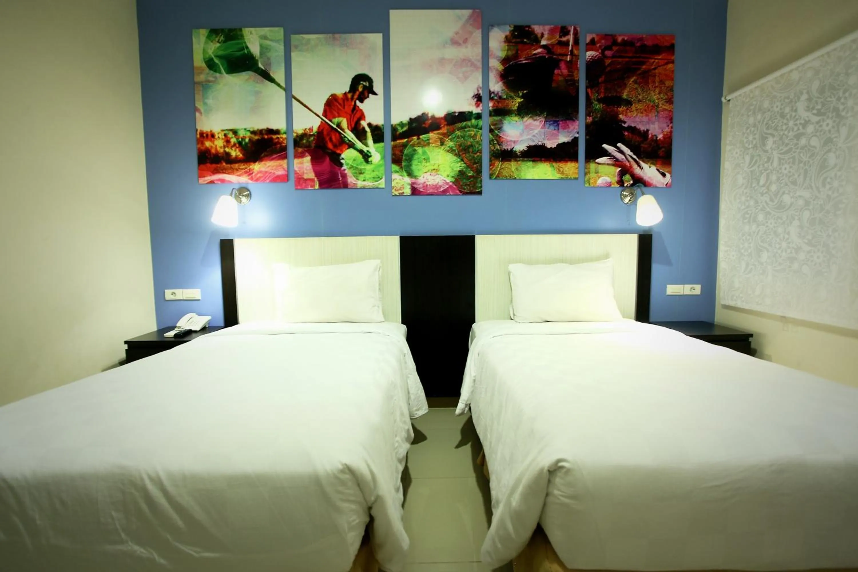Bed in Sinar Sport Hotel
