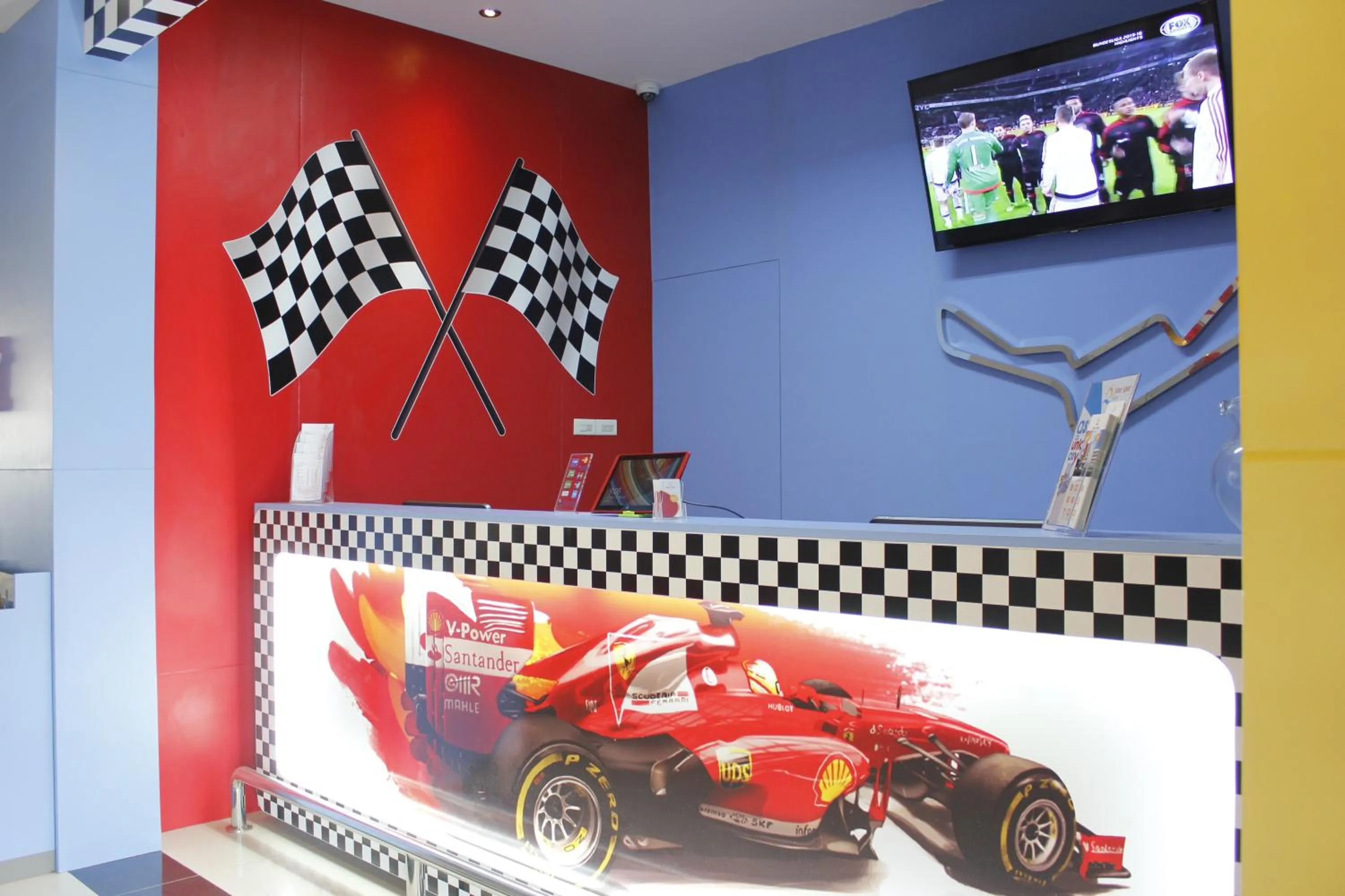 Lobby or reception in Sinar Sport Hotel