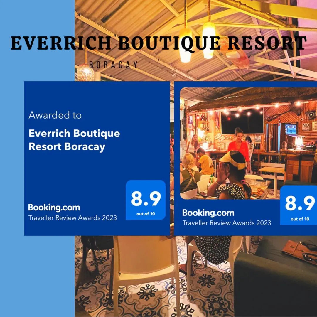 Certificate/Award in Everrich Boutique Resort Boracay