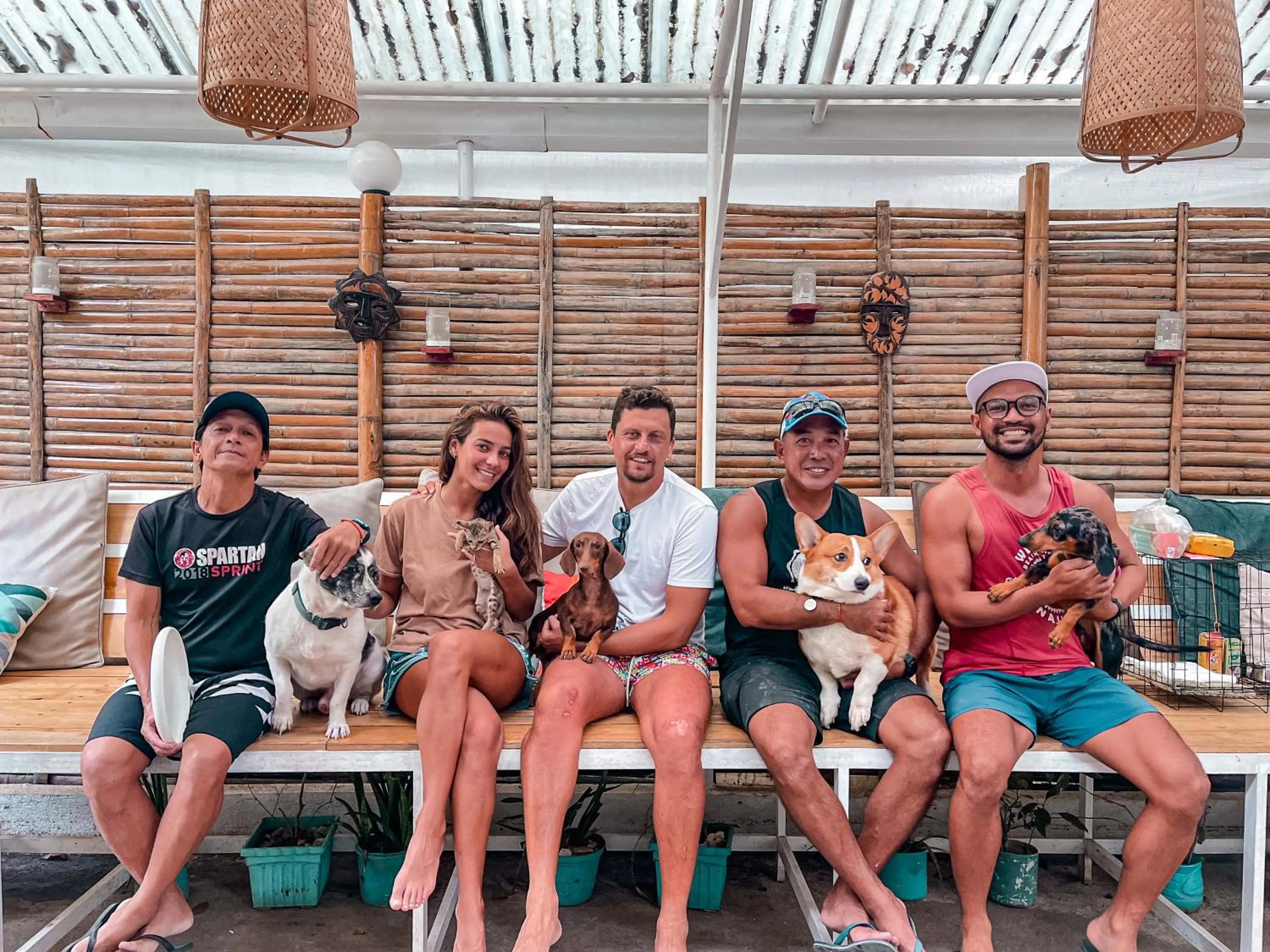 Seating area in Everrich Boutique Resort Boracay