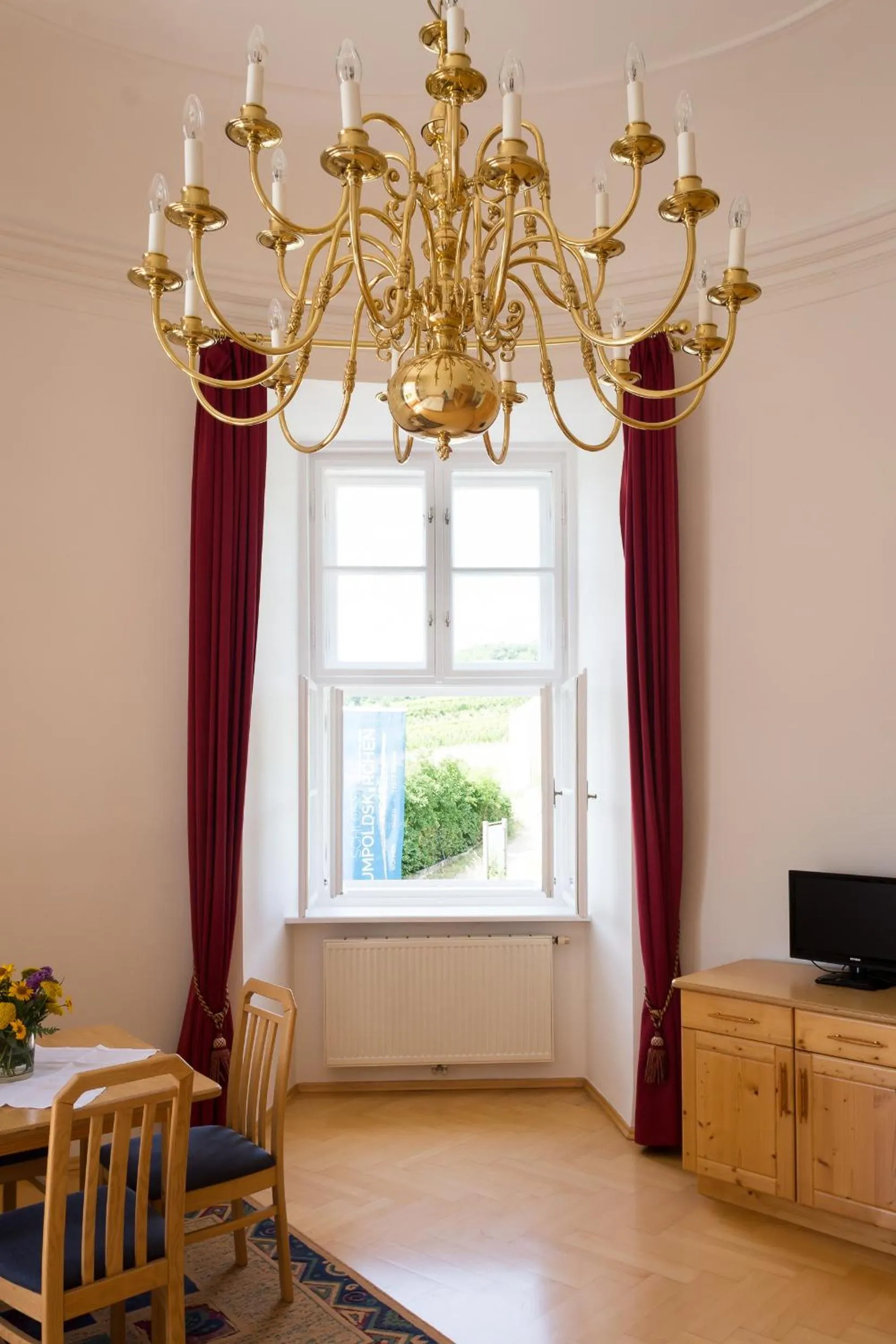 Decorative detail in Schloss Gumpoldskirchen