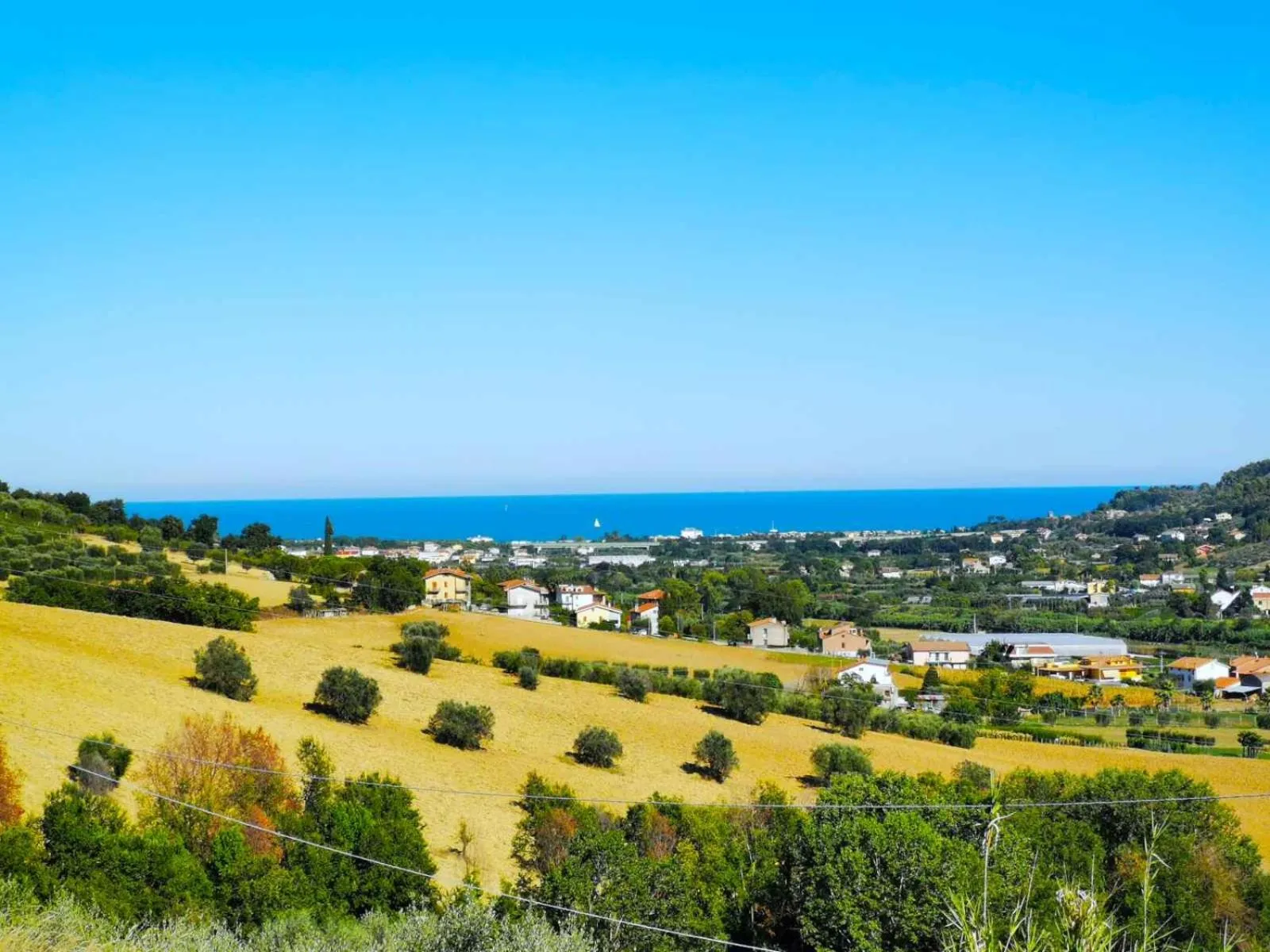 Sea view in Il Girasole Country Village