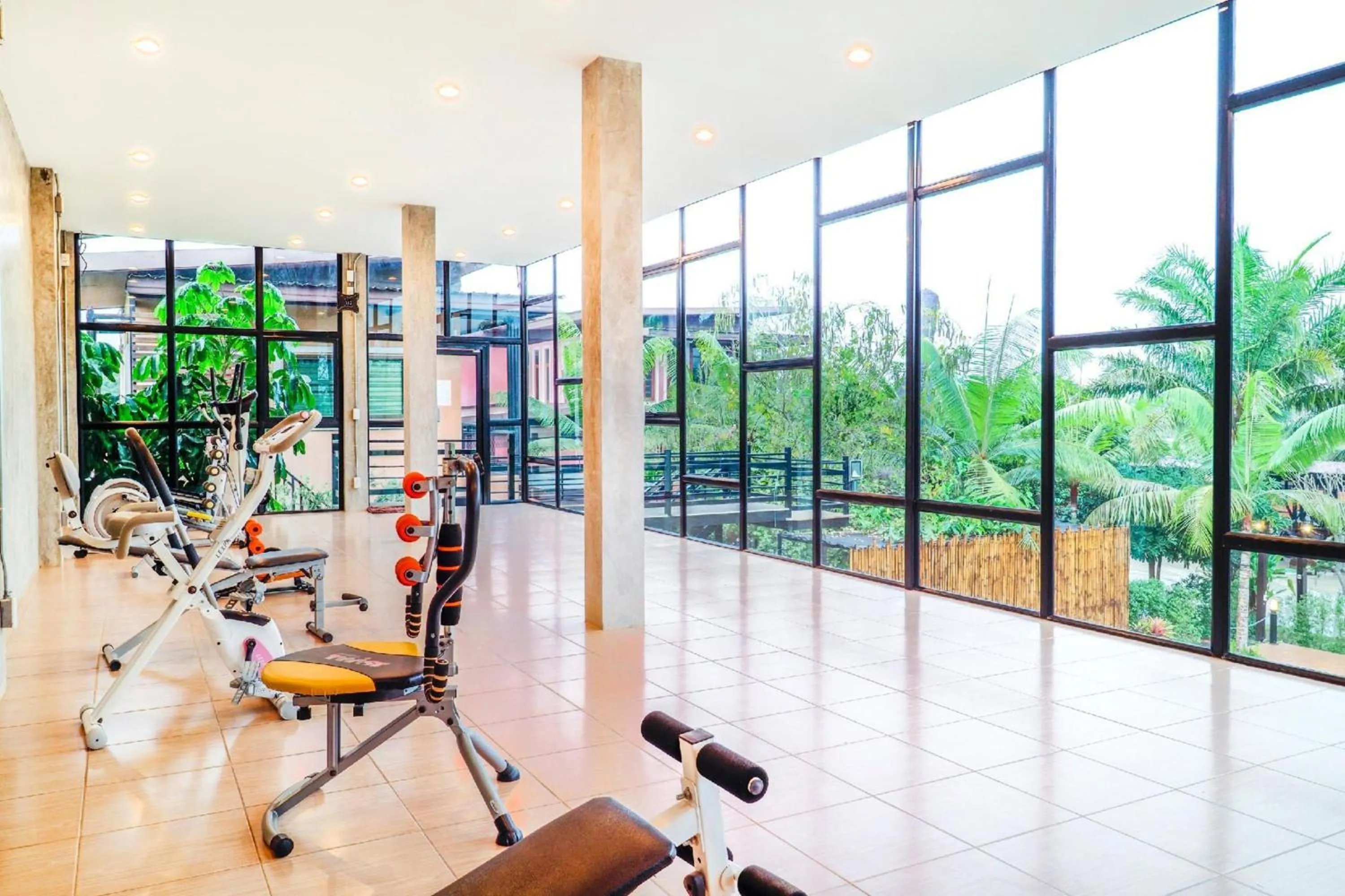 Fitness centre/facilities in Capital O 727 Be One Resort