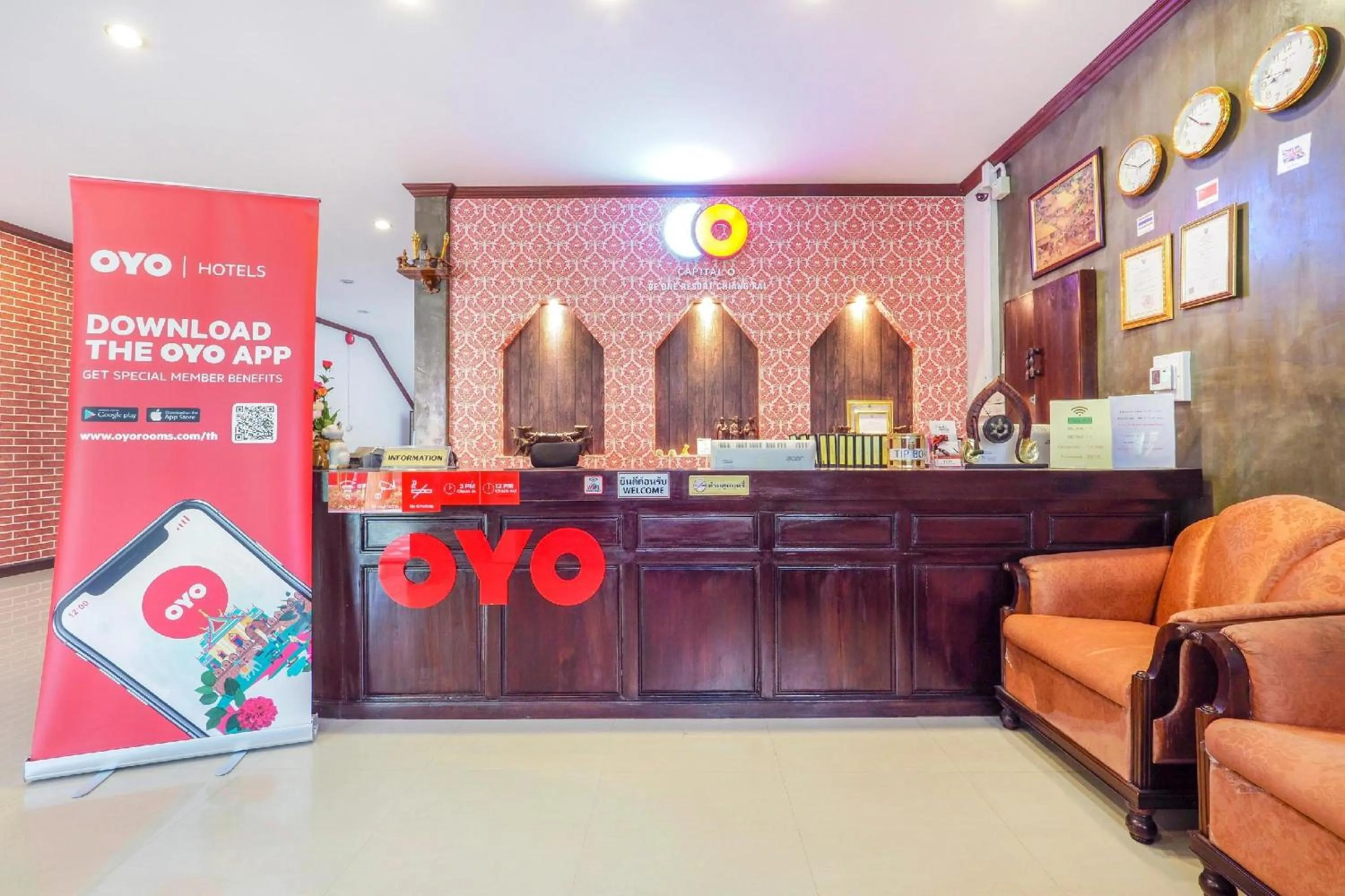 Lobby or reception in Capital O 727 Be One Resort