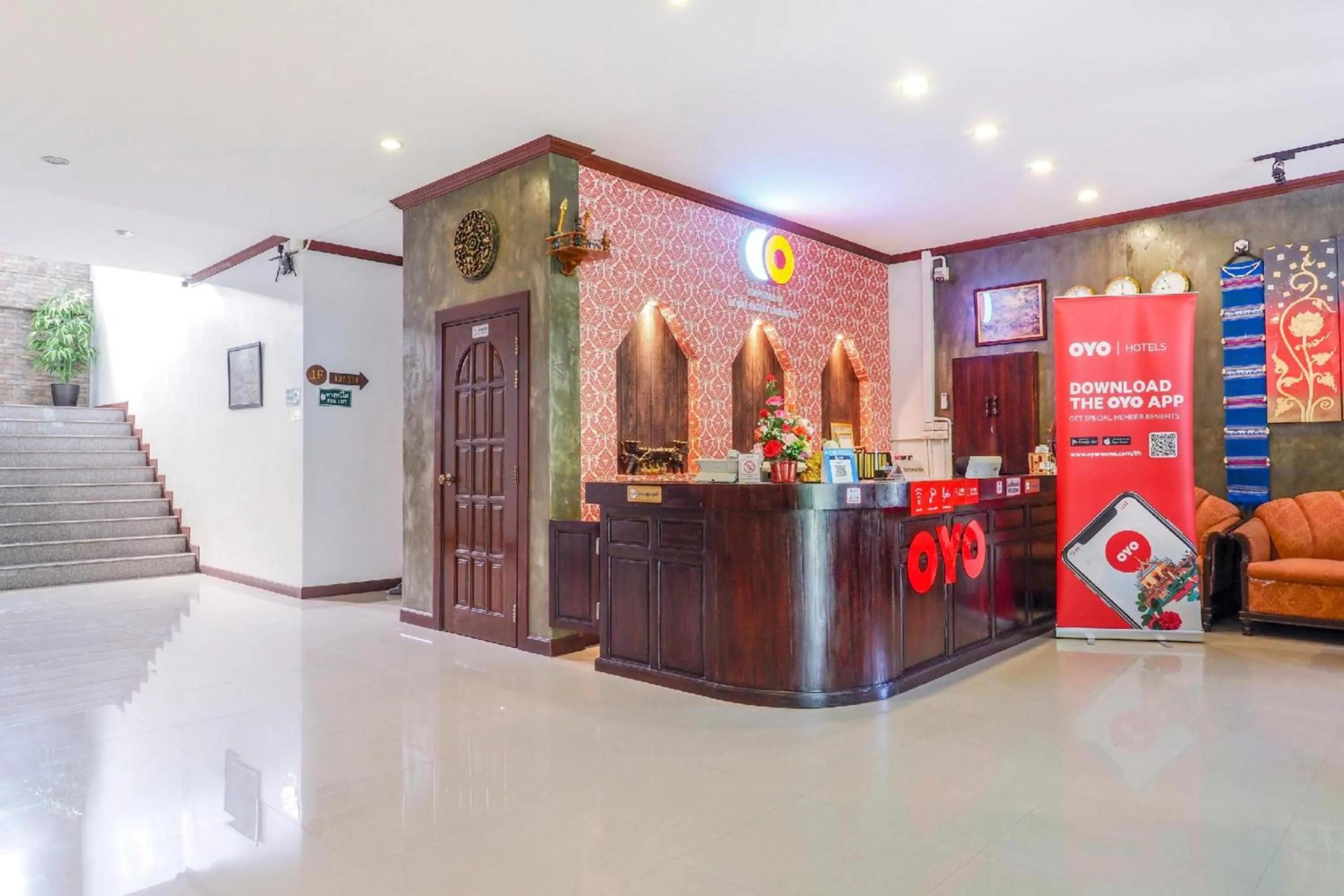 Lobby or reception in Capital O 727 Be One Resort