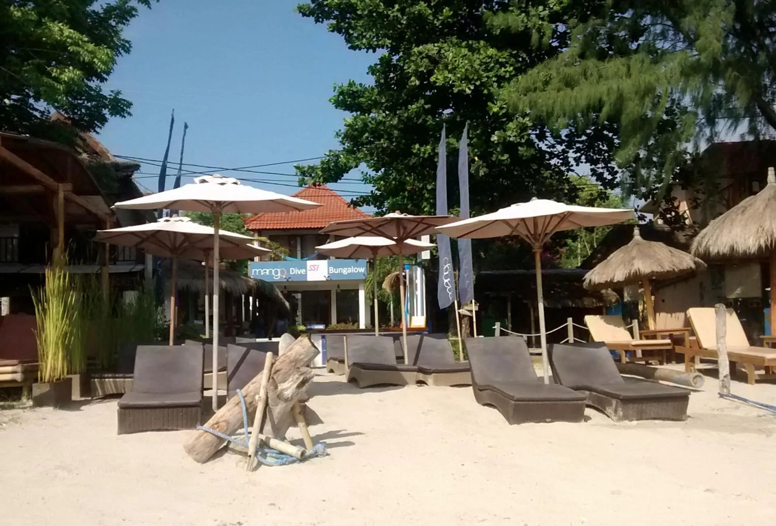 Beach in Mango Dive & Bungalow