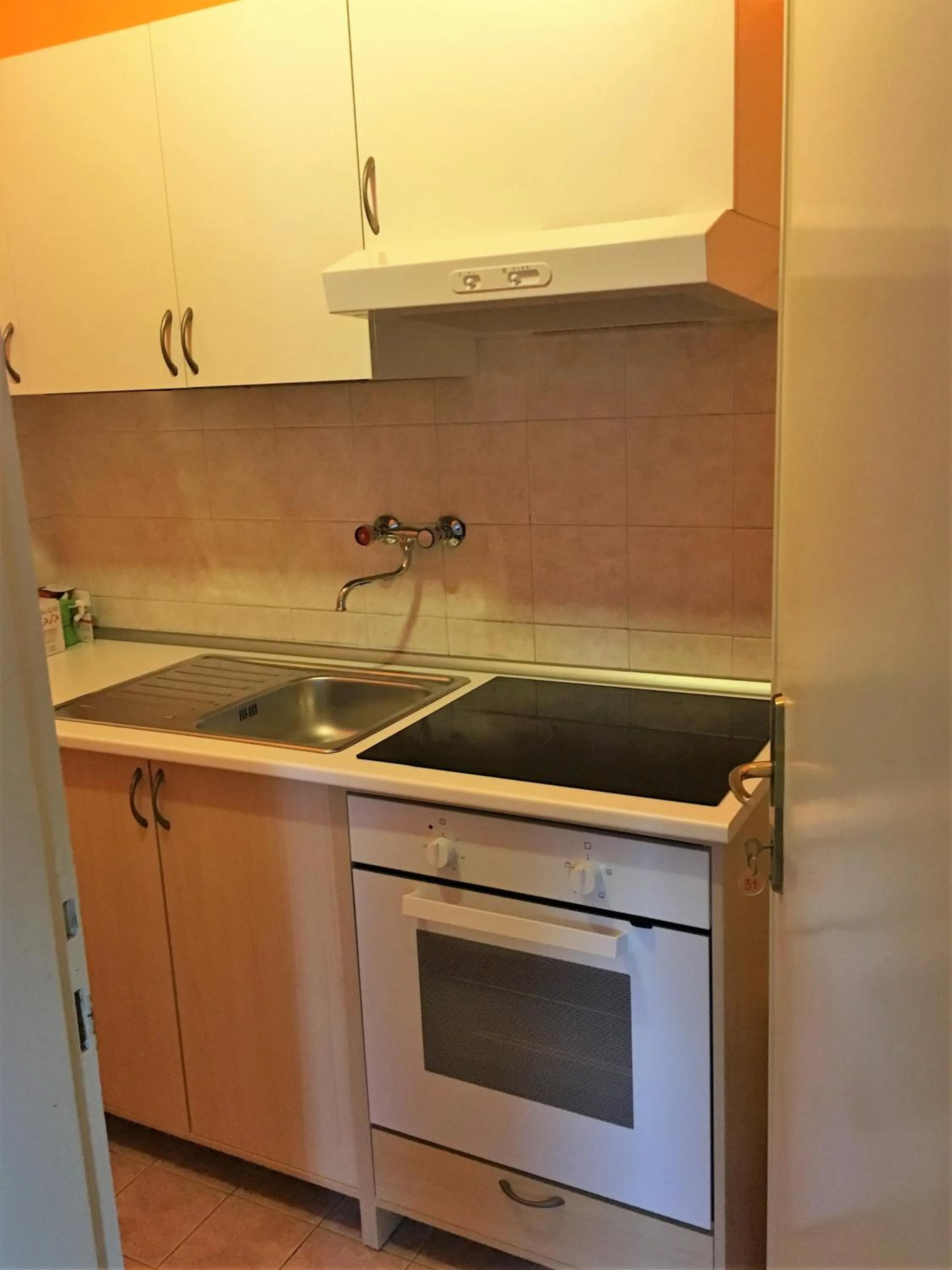 Communal kitchen in Domus Santa Caterina