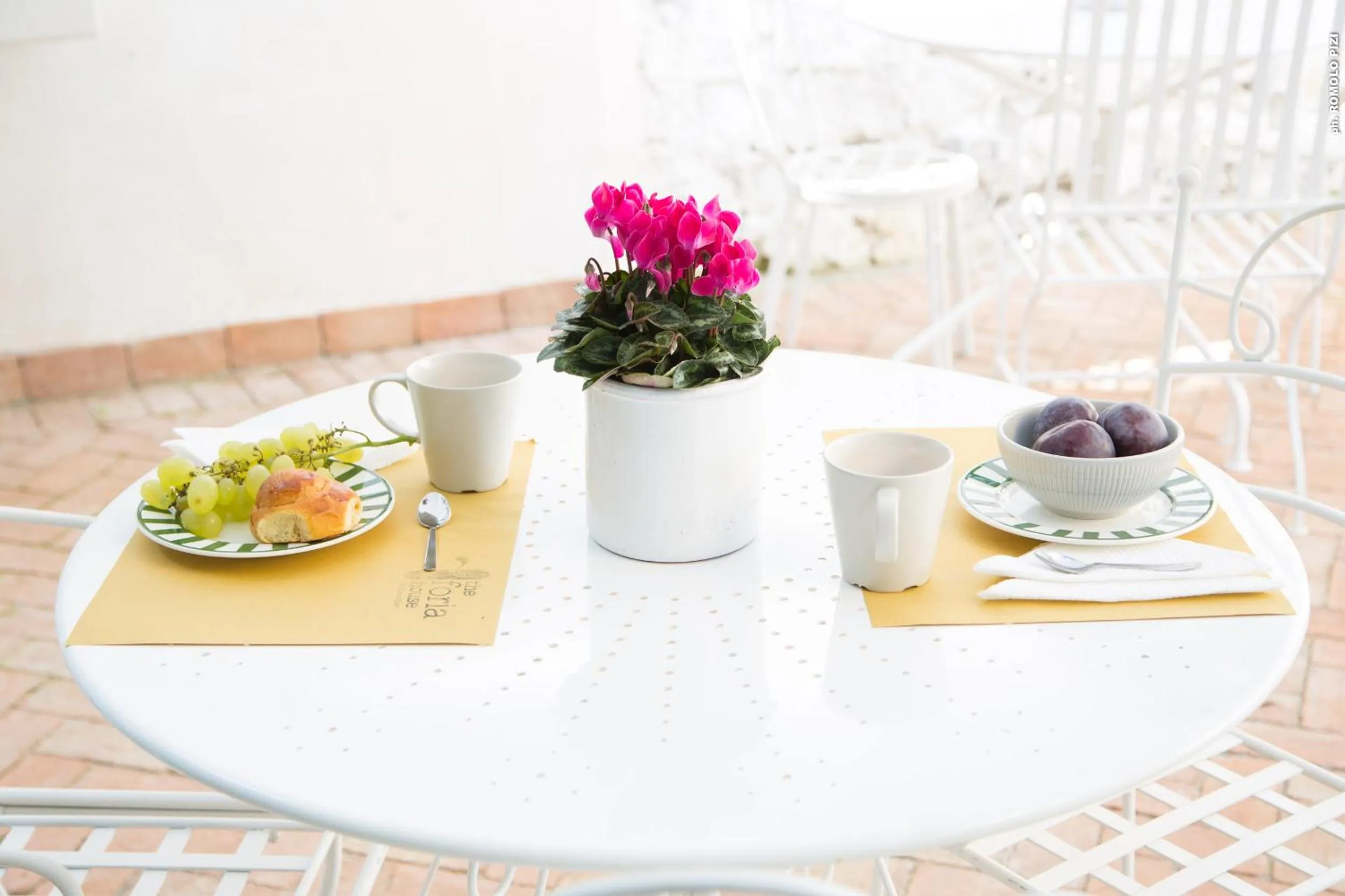 Food close-up in The Foria House by House In Naples