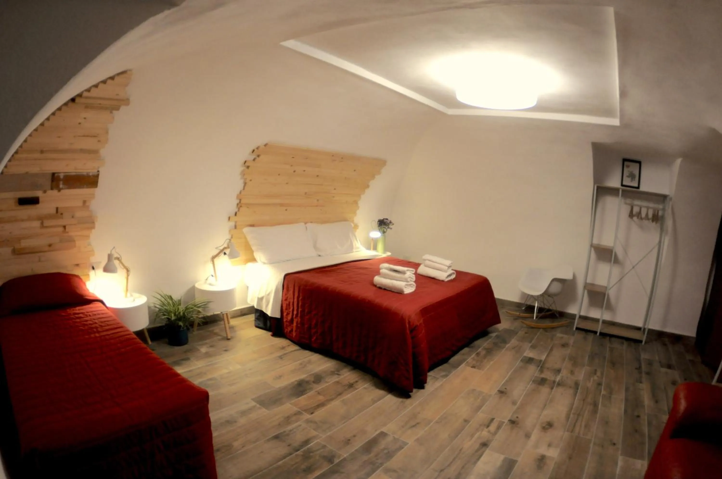 Bedroom, Bed in The Foria House by House In Naples