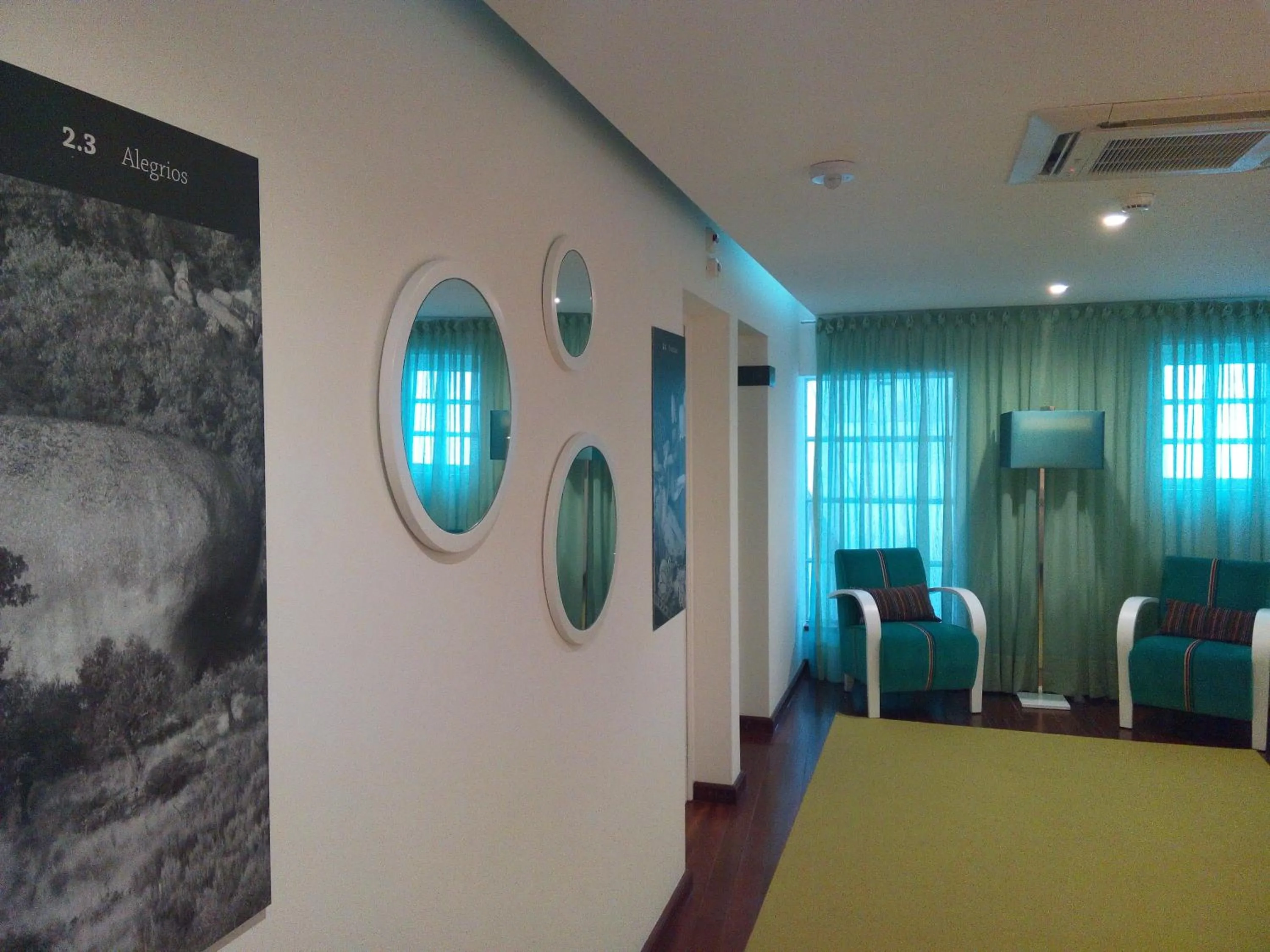 Decorative detail in Monsanto GeoHotel Escola