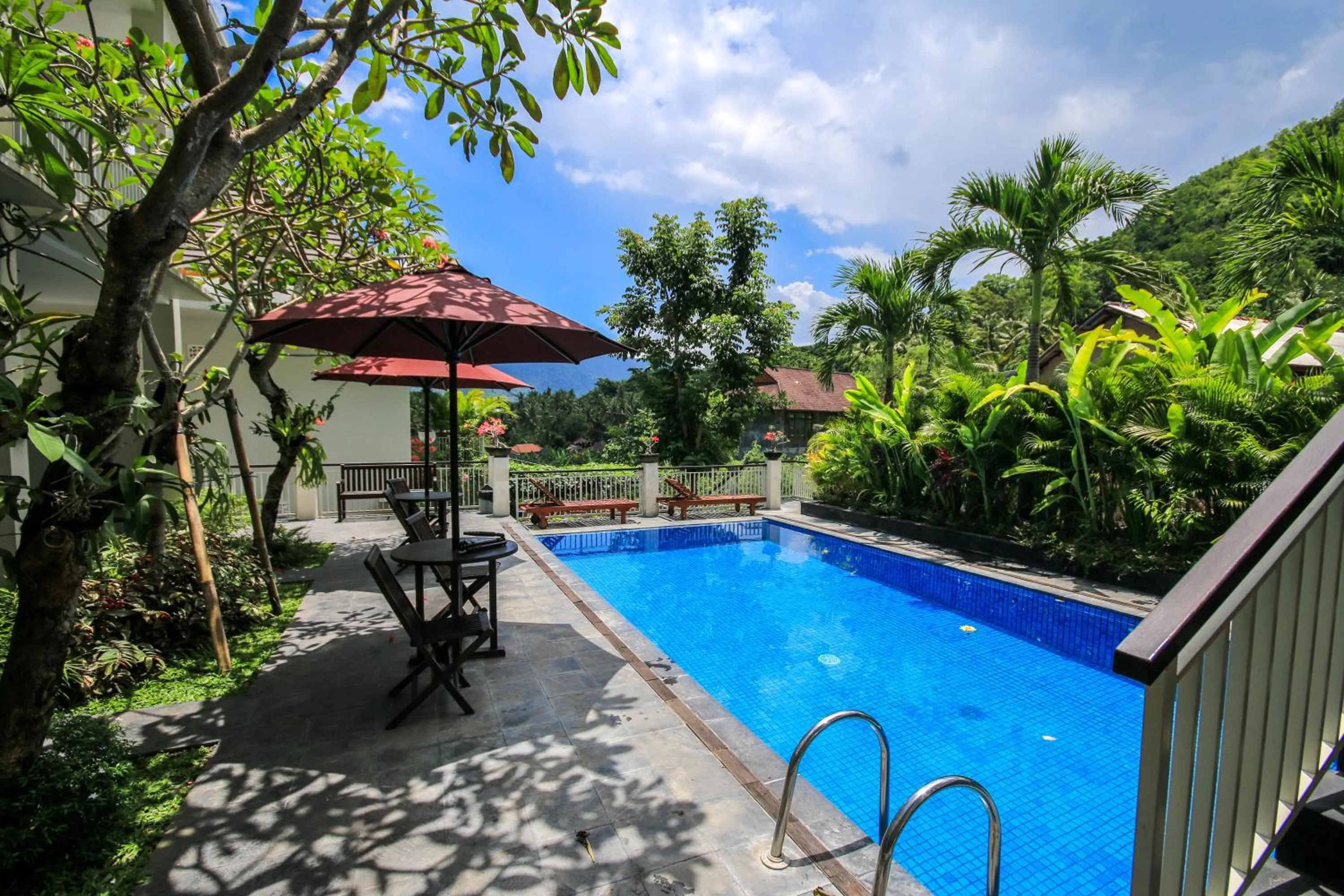 Property building in Dewi Villa Padangbai Hotel