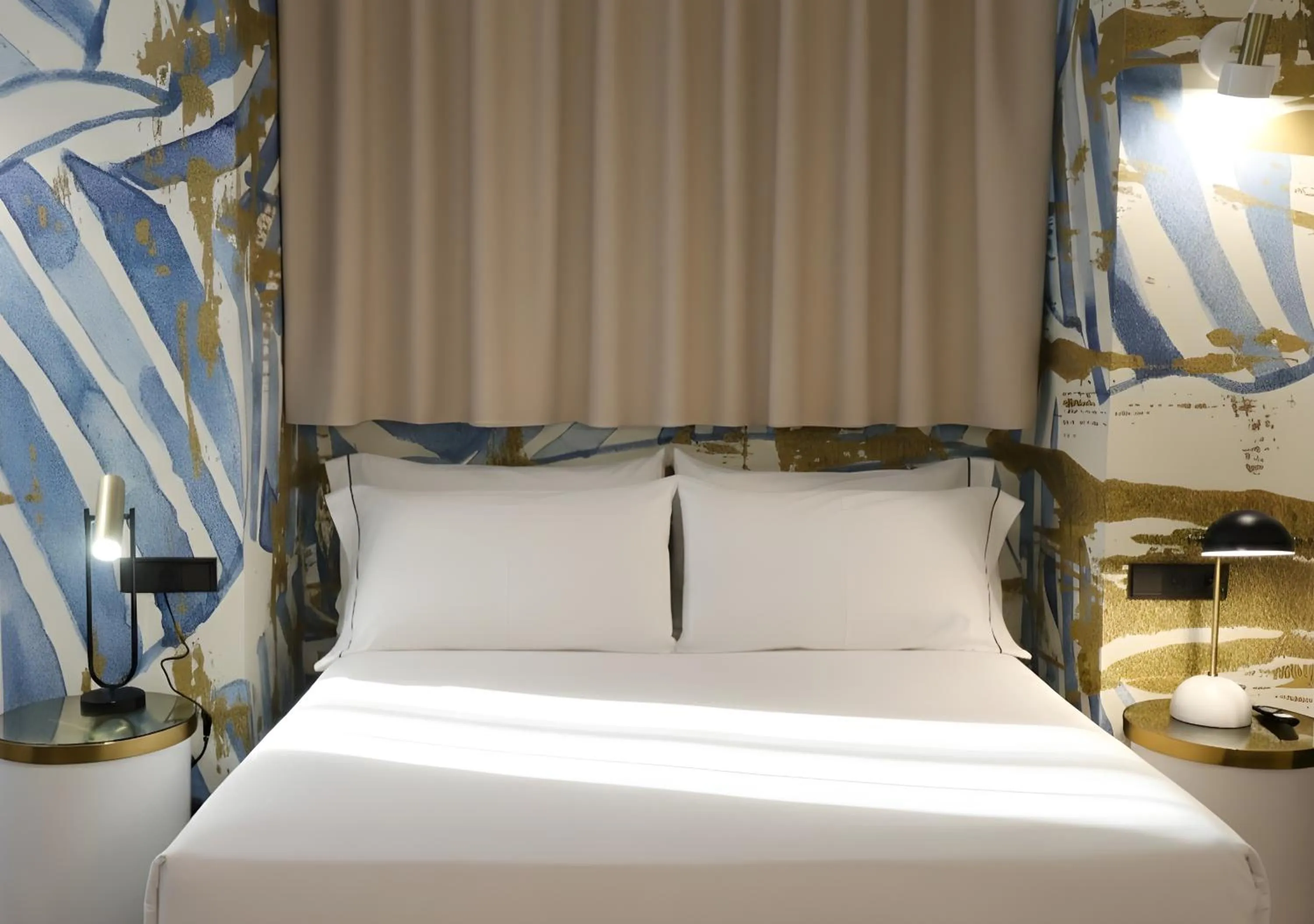 Bed in MYR Plaza Mercado & Spa