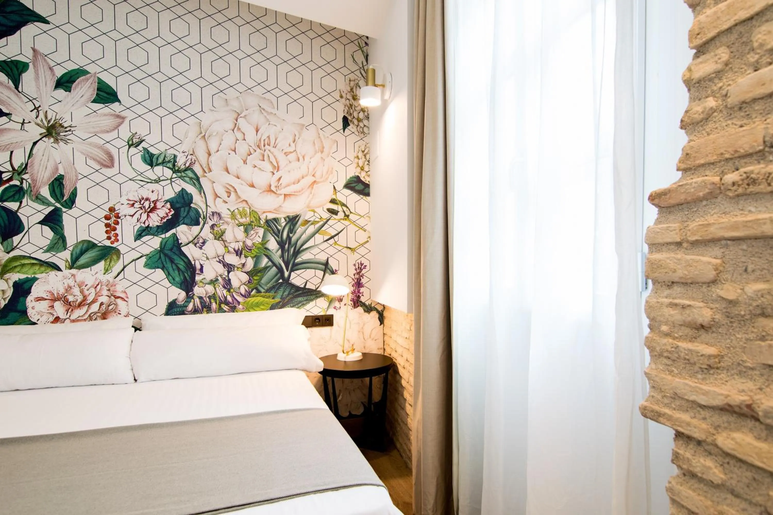 Bed in MYR Plaza Mercado & Spa