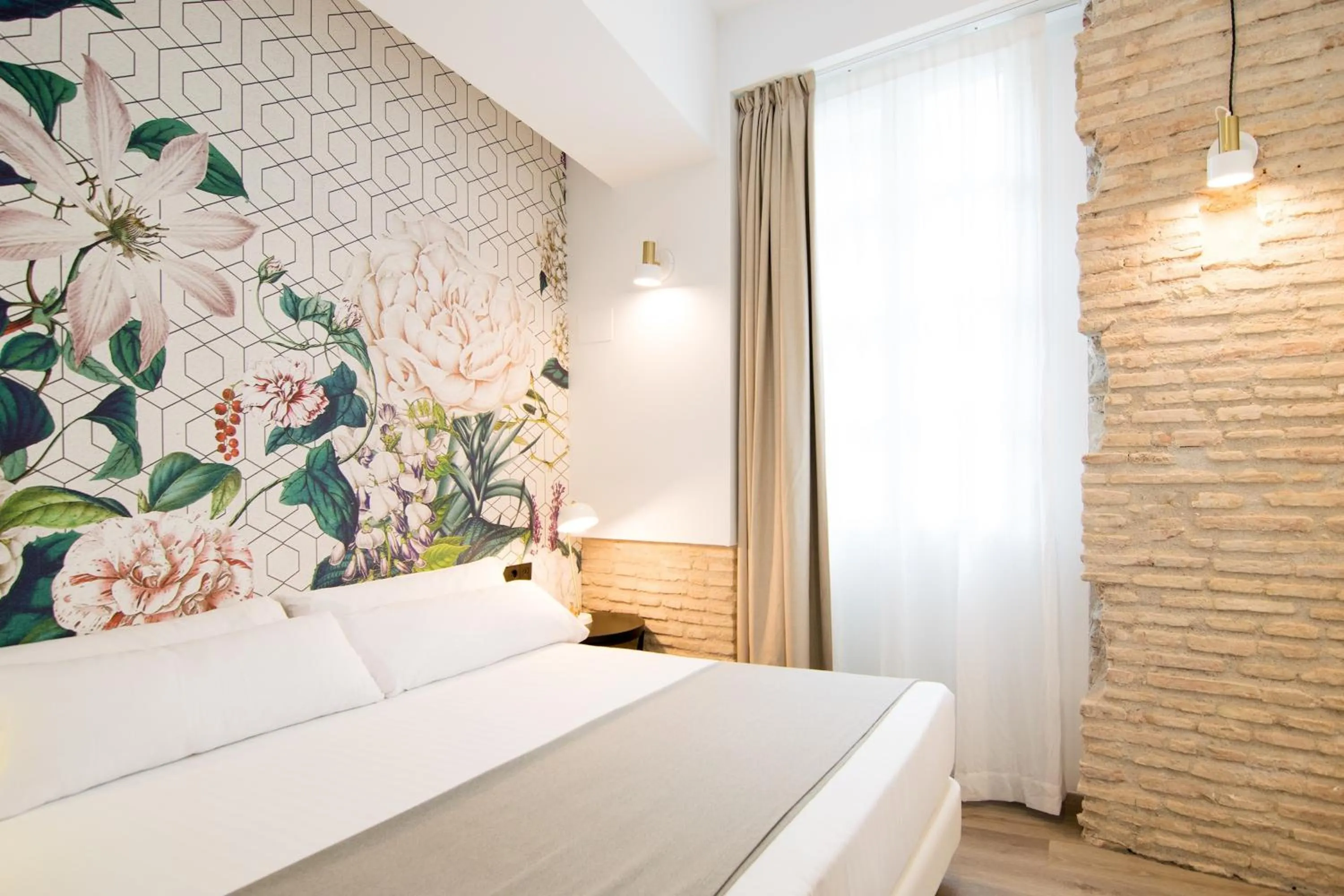 Bed in MYR Plaza Mercado & Spa