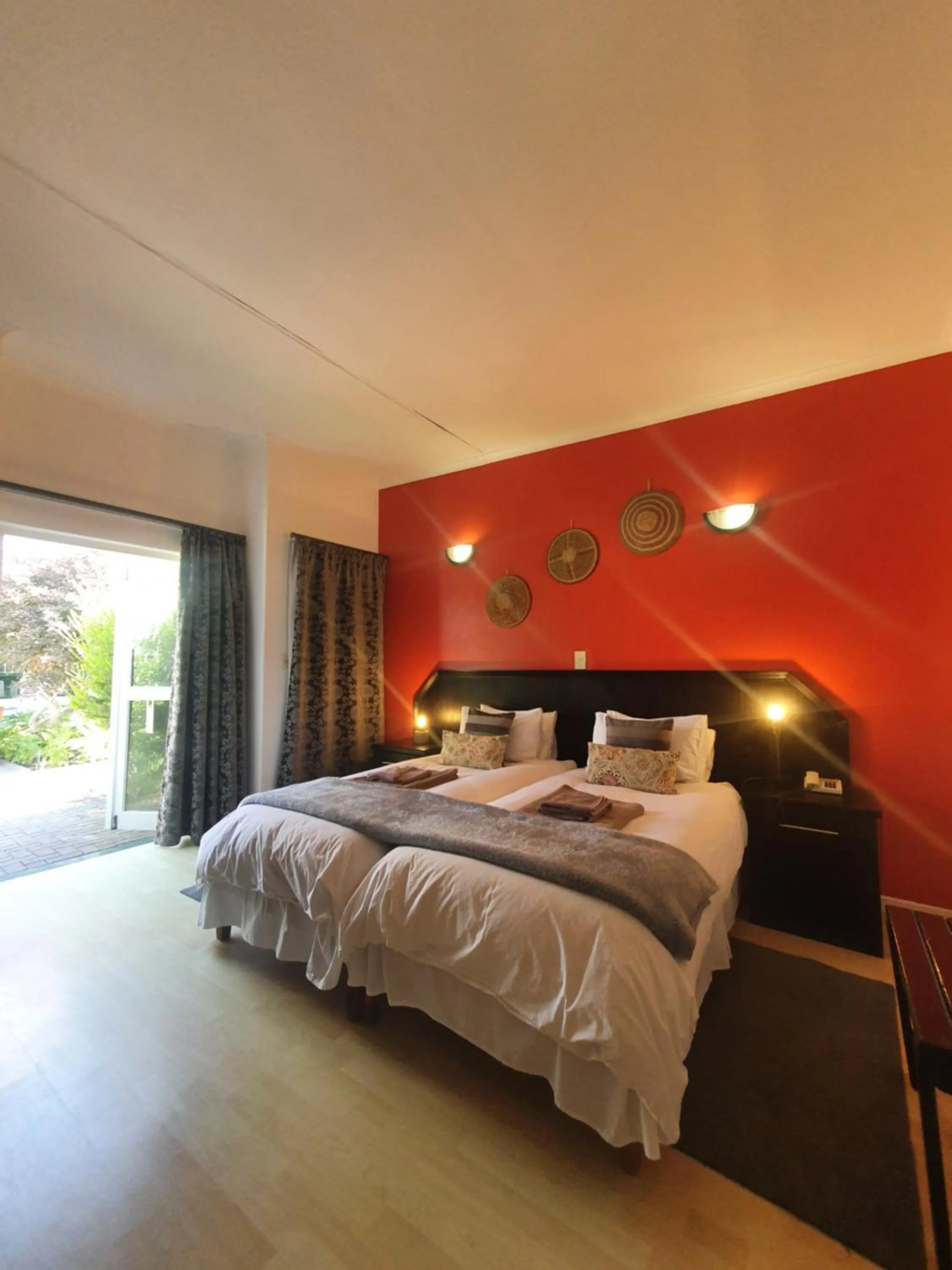 Photo of the whole room, Bed in Langholm Hotel