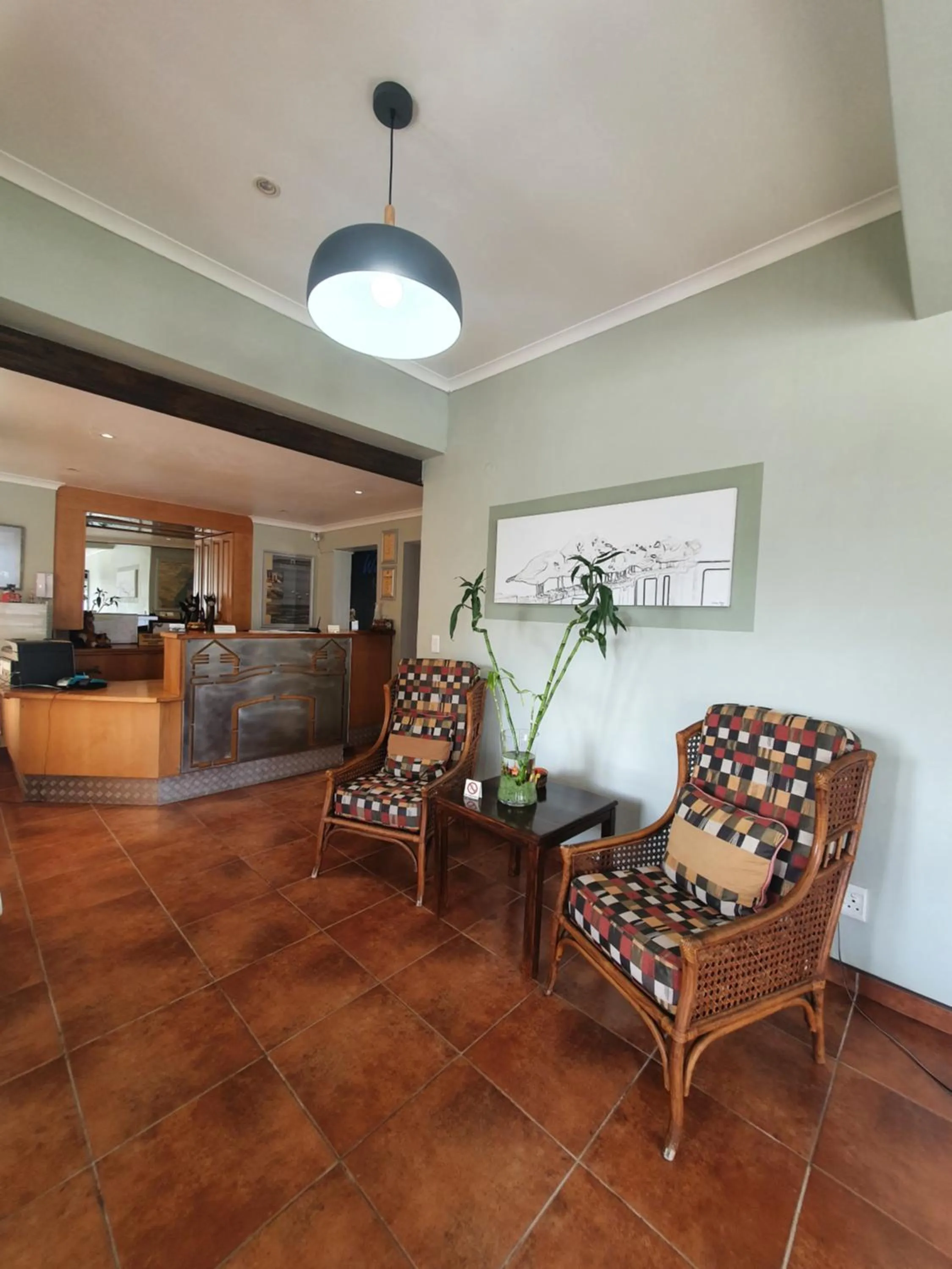 Lobby or reception in Langholm Hotel