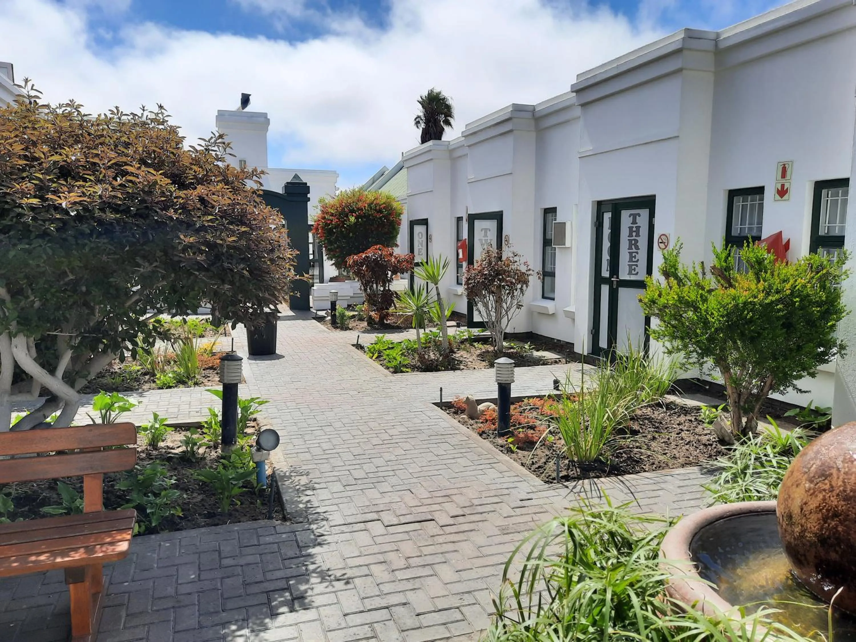 Garden in Langholm Hotel
