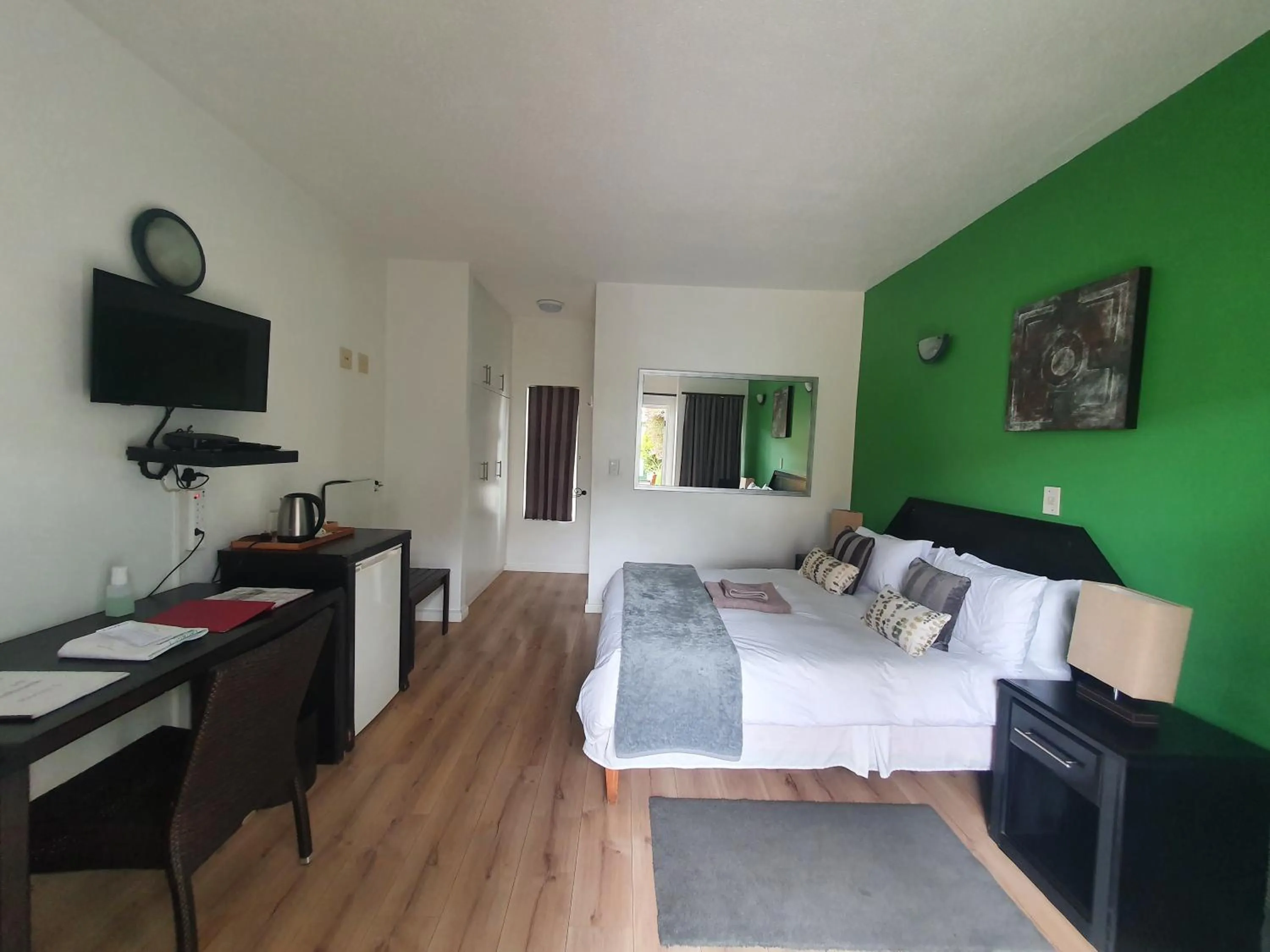 Photo of the whole room, Bed in Langholm Hotel