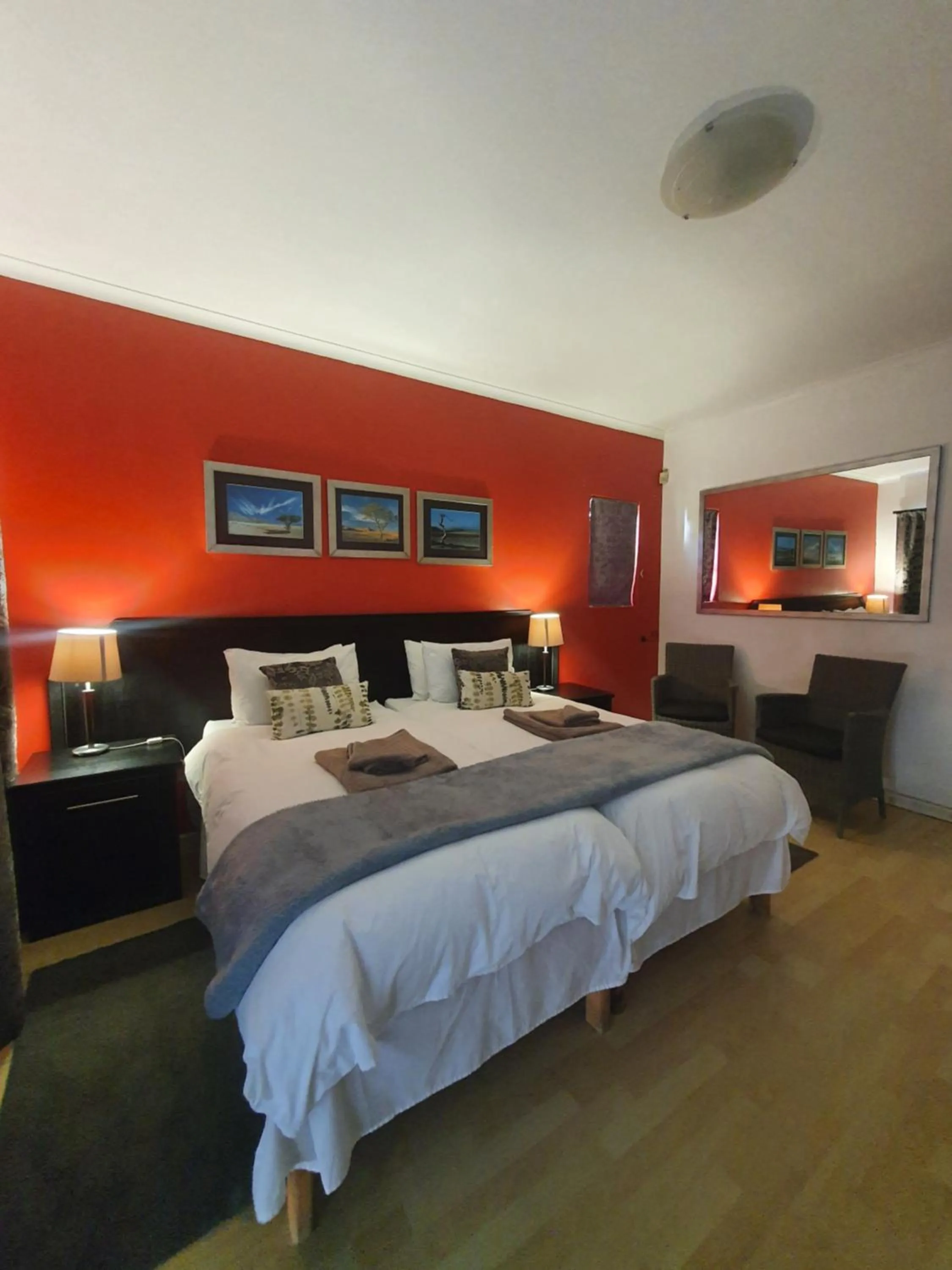 Photo of the whole room, Bed in Langholm Hotel