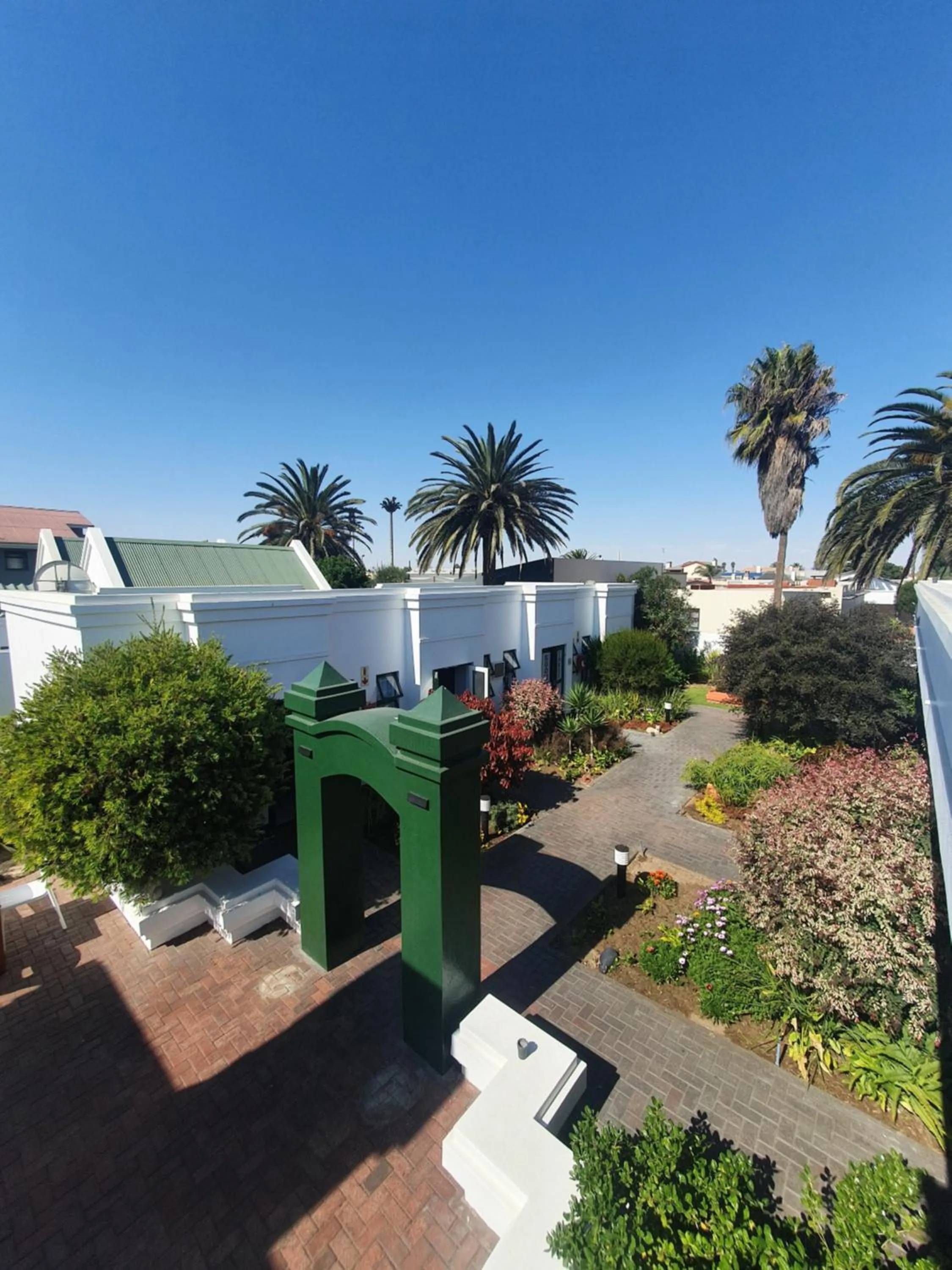 Garden in Langholm Hotel